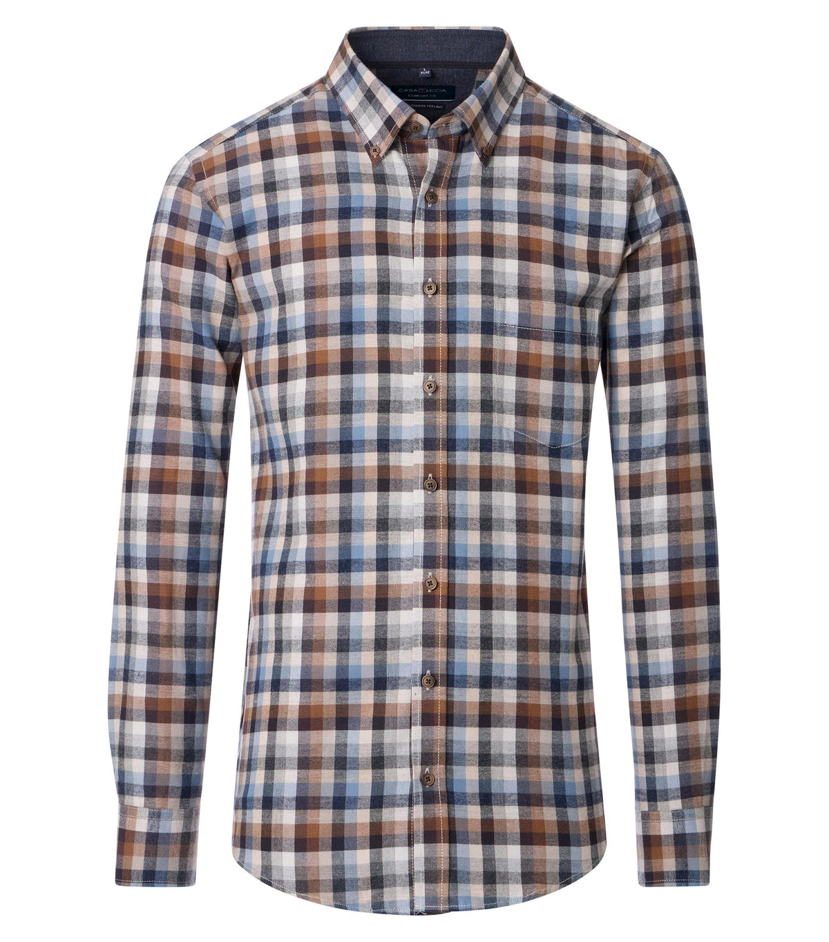 Casa Moda Herren Hemden  Anthrazit
