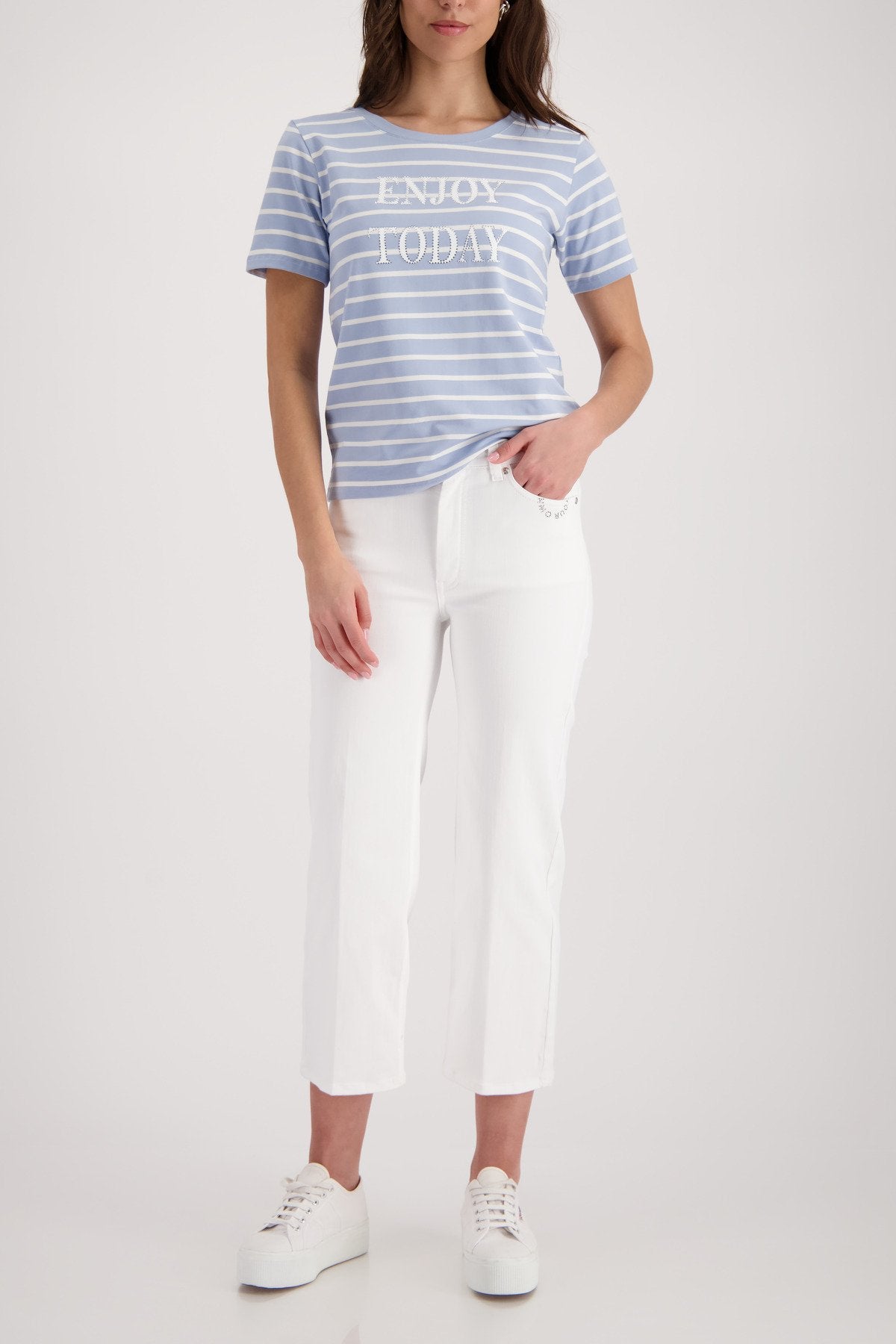 Monari Damen T-Shirts  Sea Side Ri