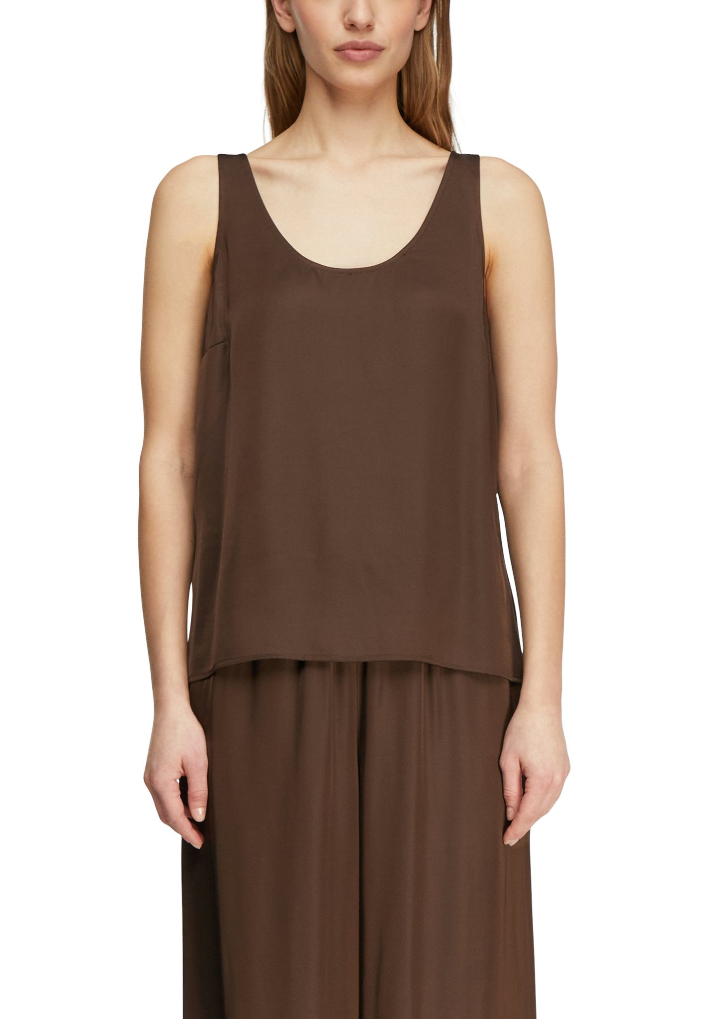 Comma Damen Blusen Brown