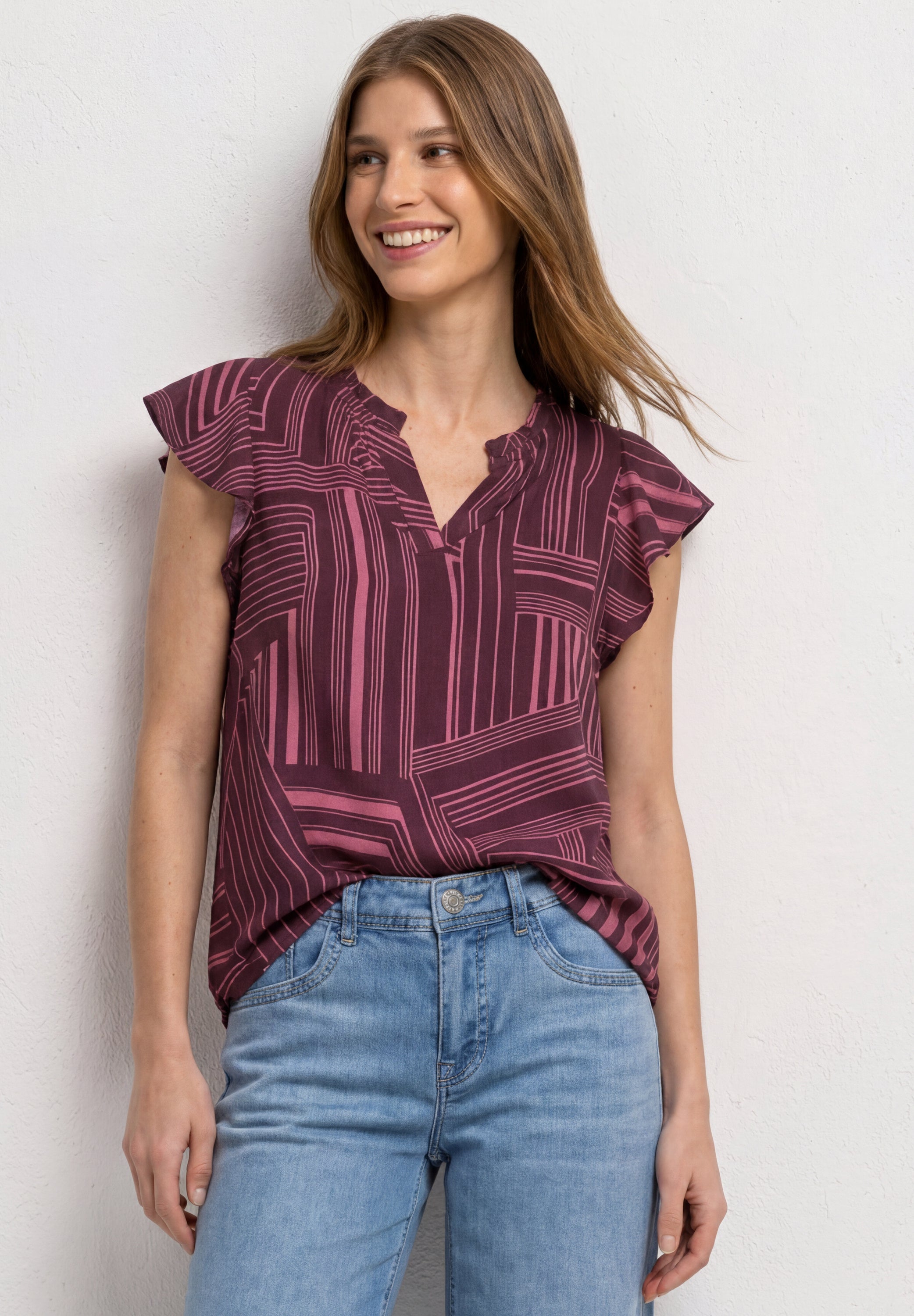 Street One Damen Blusen  Blush Ber