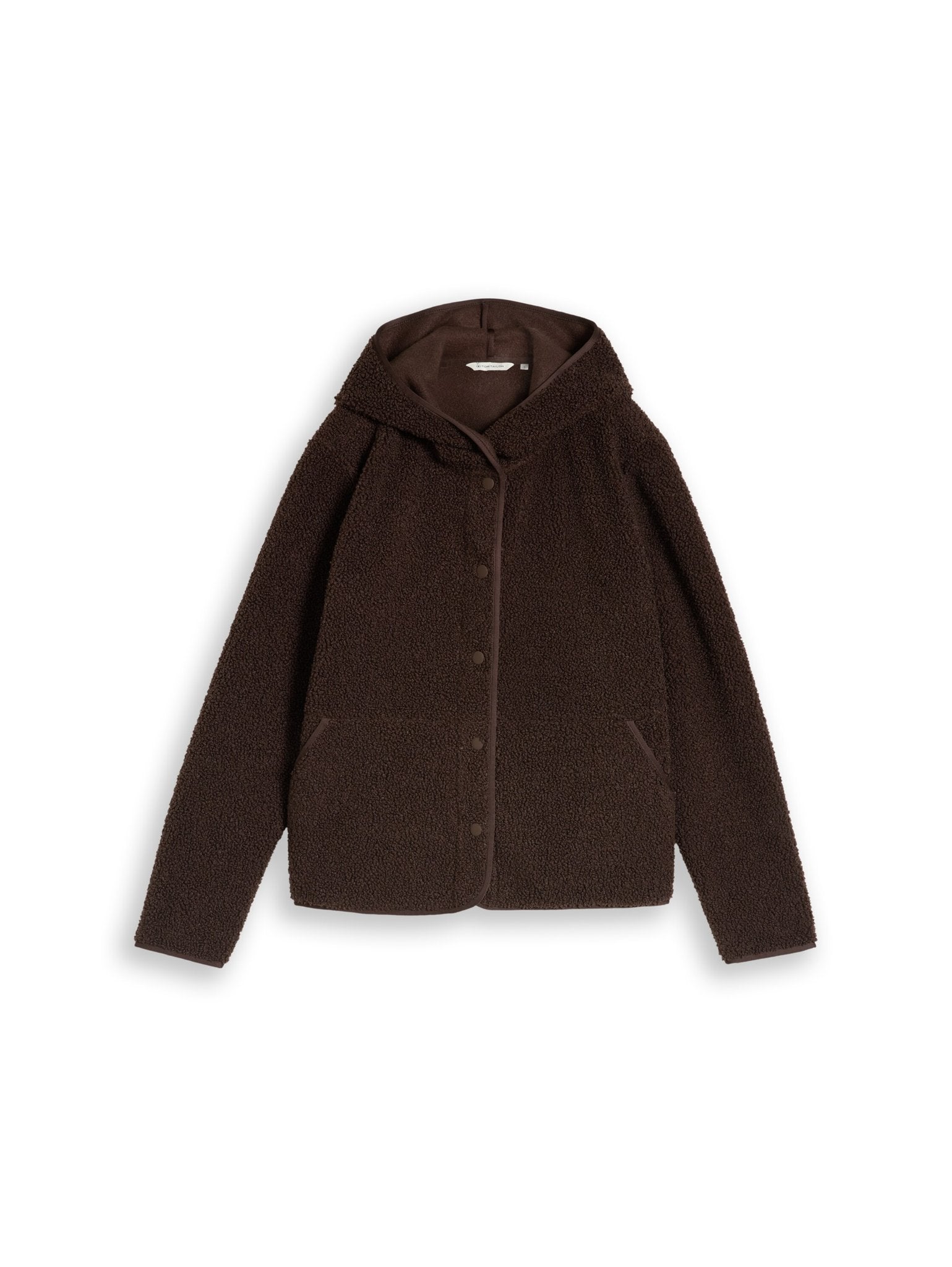 Tom Tailor Damen Sweatshirts Java Dark Brown