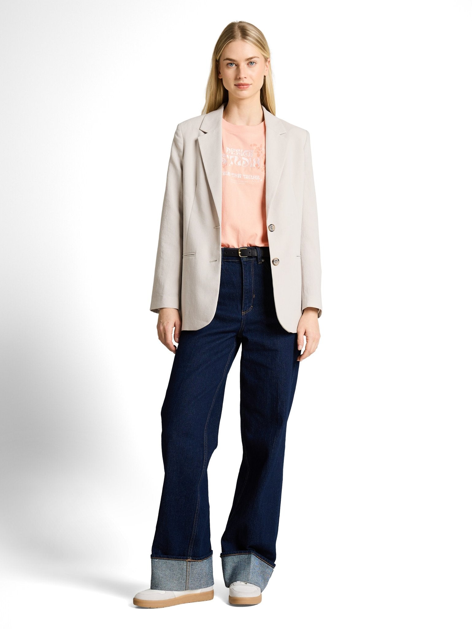 Tom Tailor denim Damen T-Shirts Orange Parfait