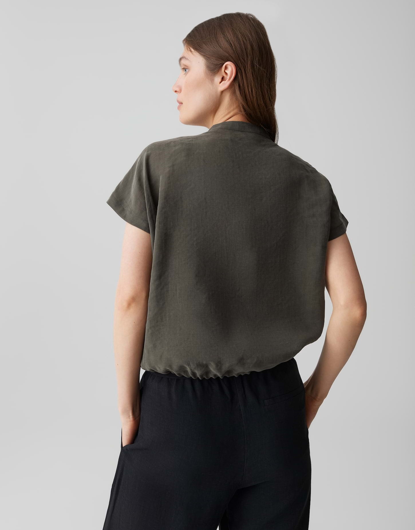 Opus Damen Blusen Deep Green