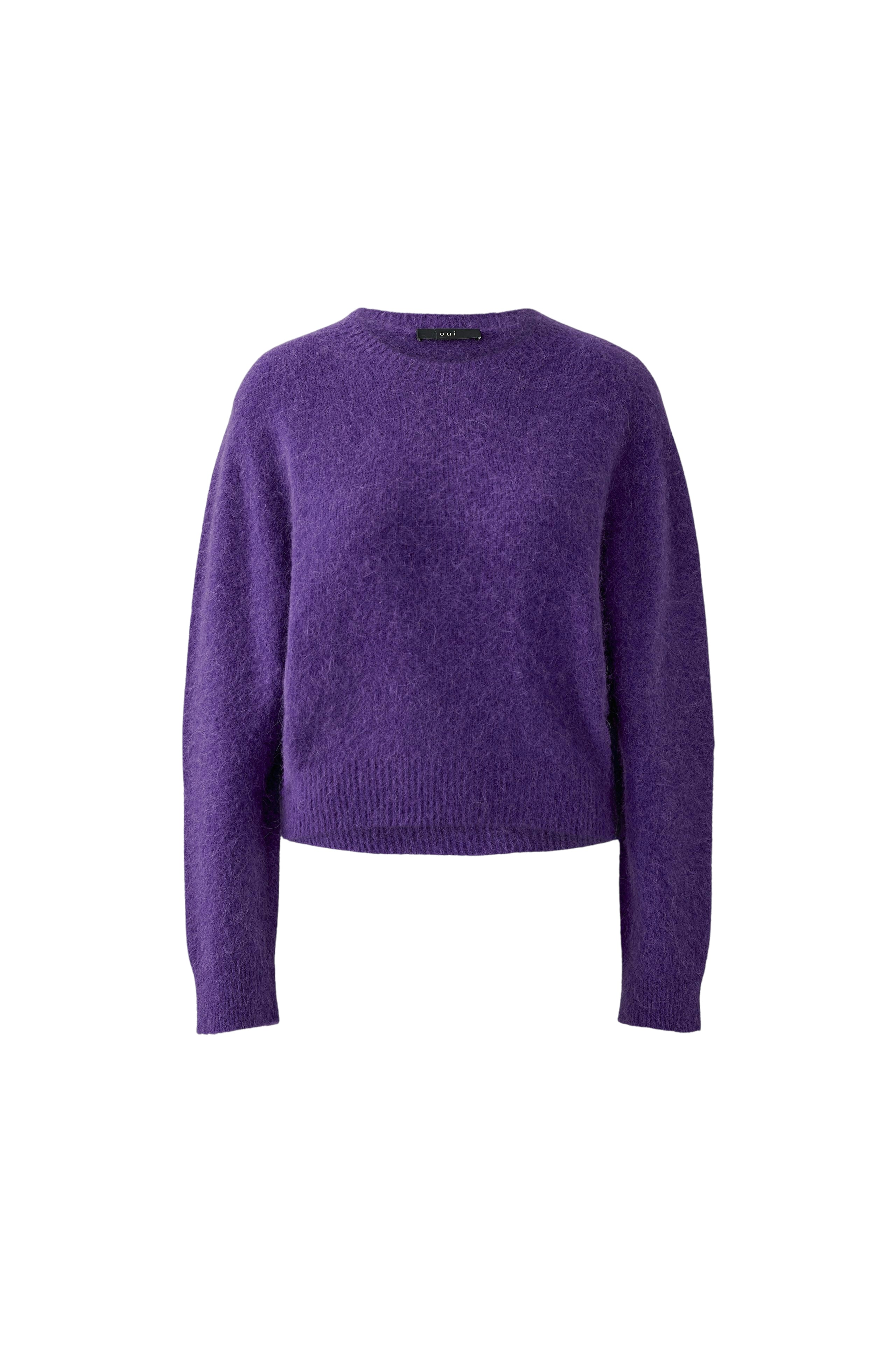 Oui Damen Pullover  Ultra Viol