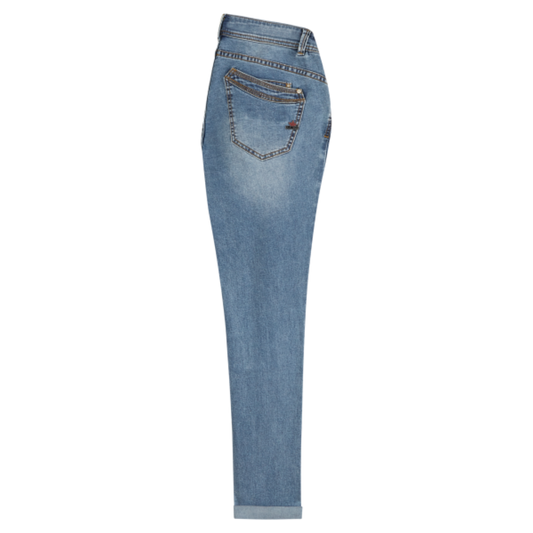 Buena Vista Damen Jeans Light Stone