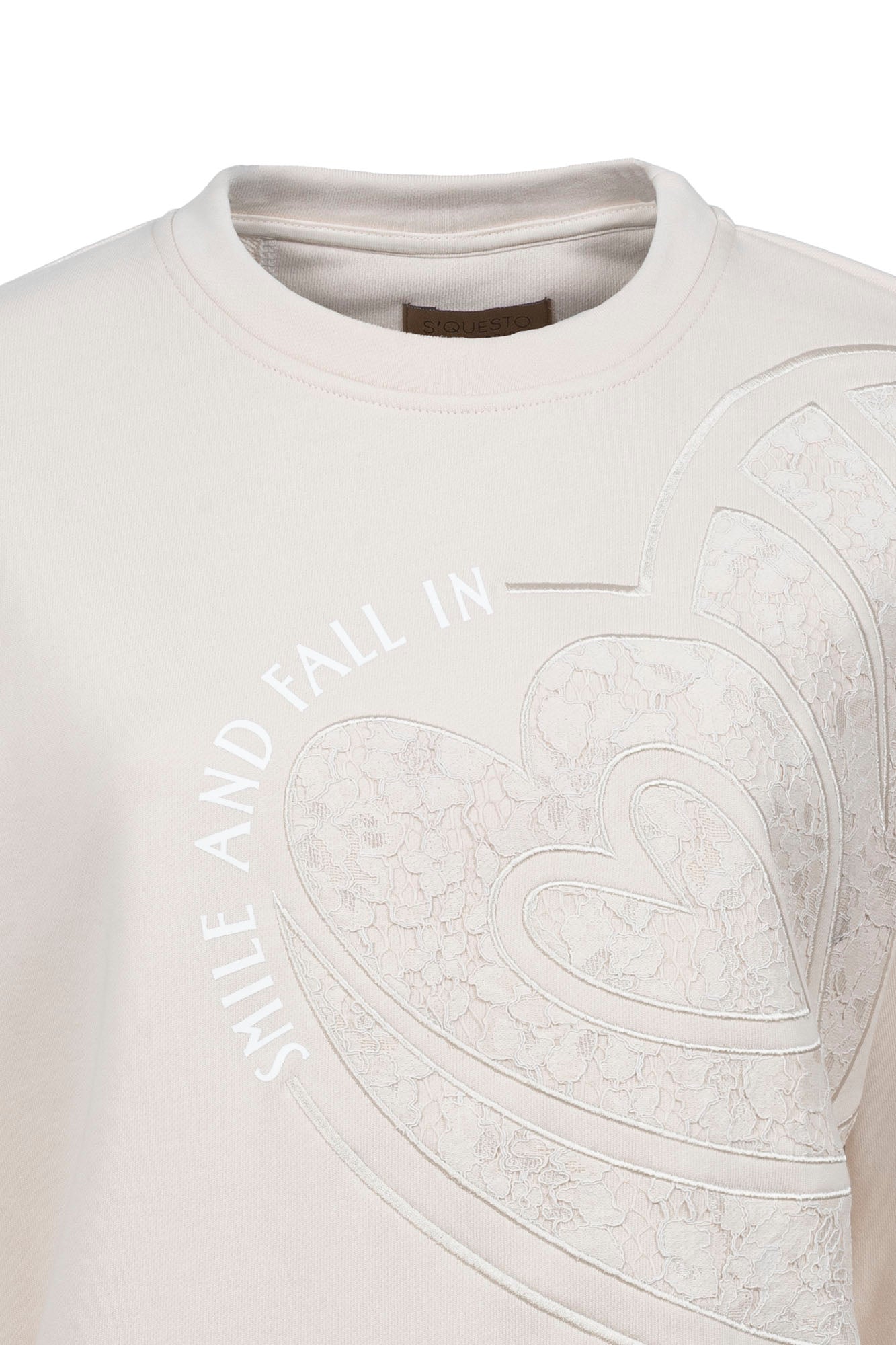 Soquesto Damen Sweatshirts Eierschale