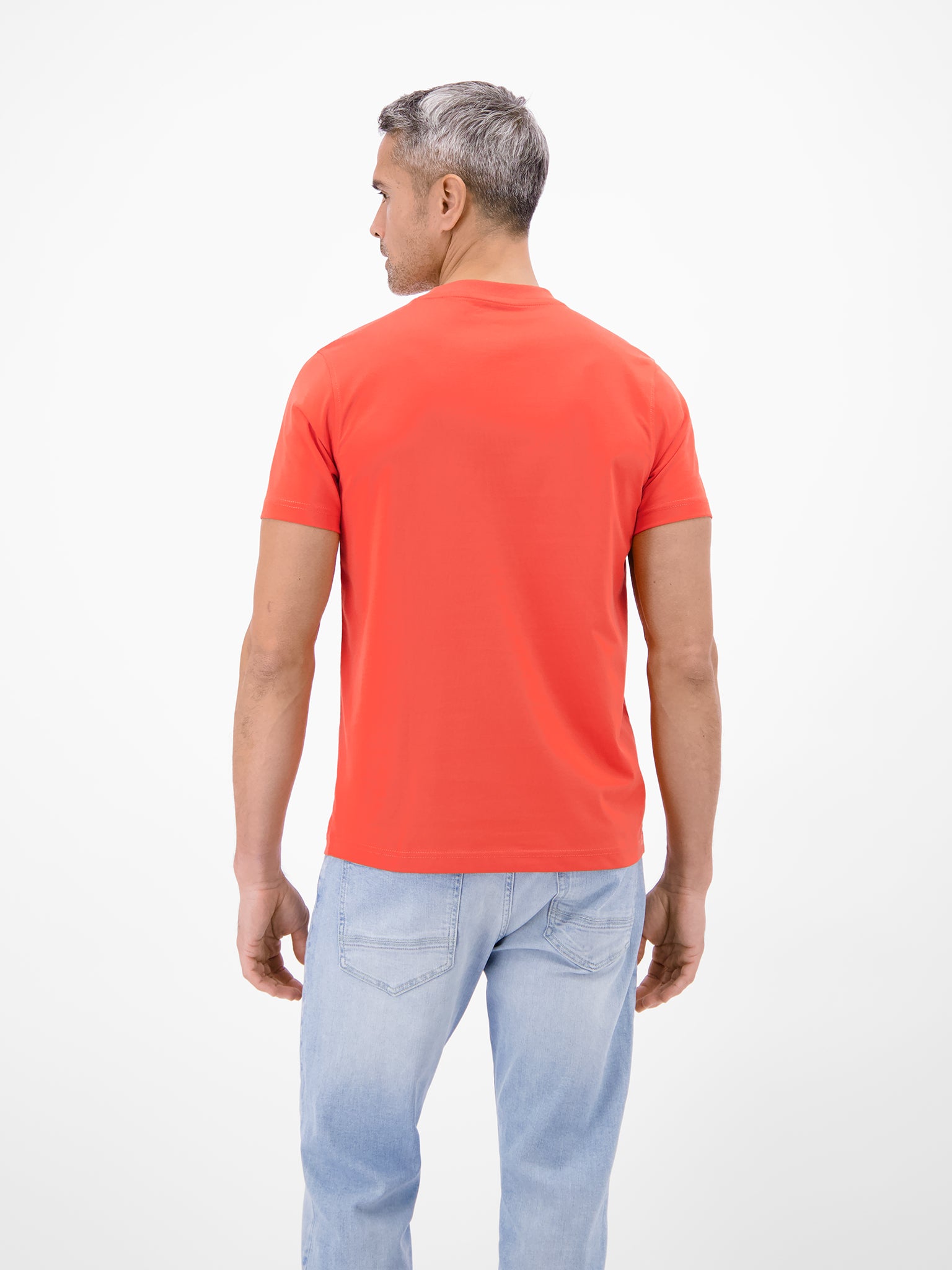 Lerros Herren T-Shirts kurz Vivid Red