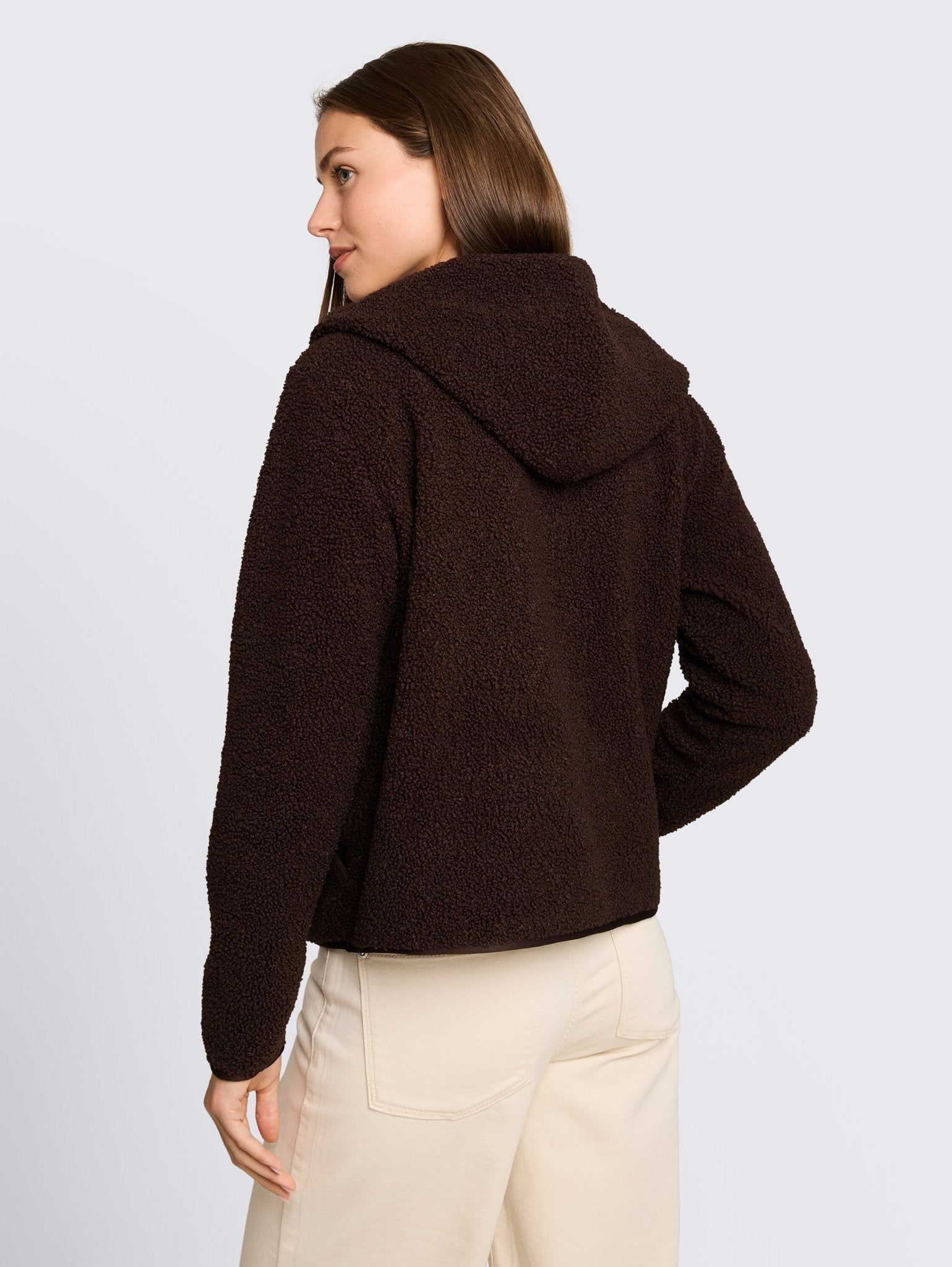 Tom Tailor Damen Sweatshirts Java Dark Brown