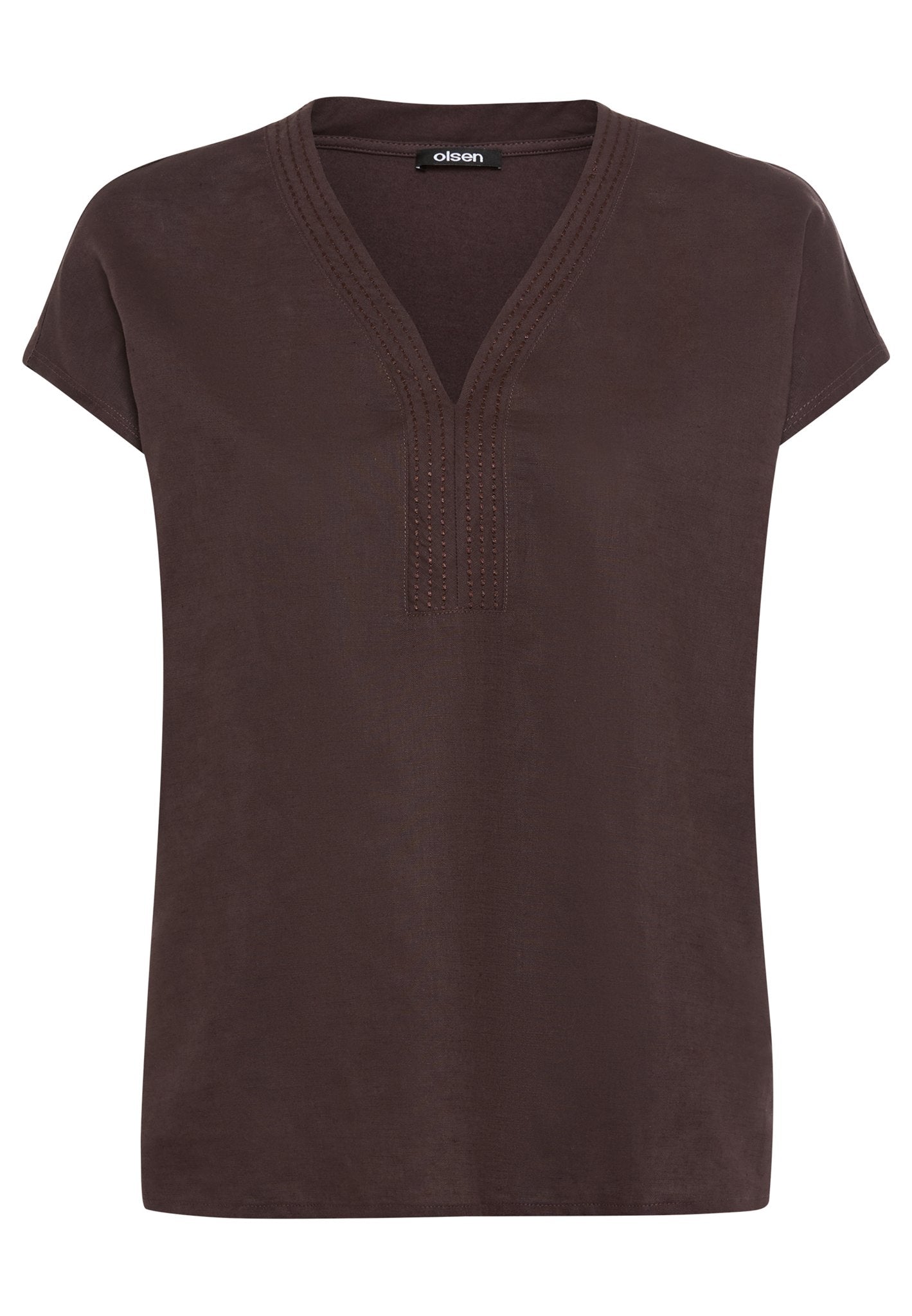 Olsen Damen T-Shirts  Dark Brow