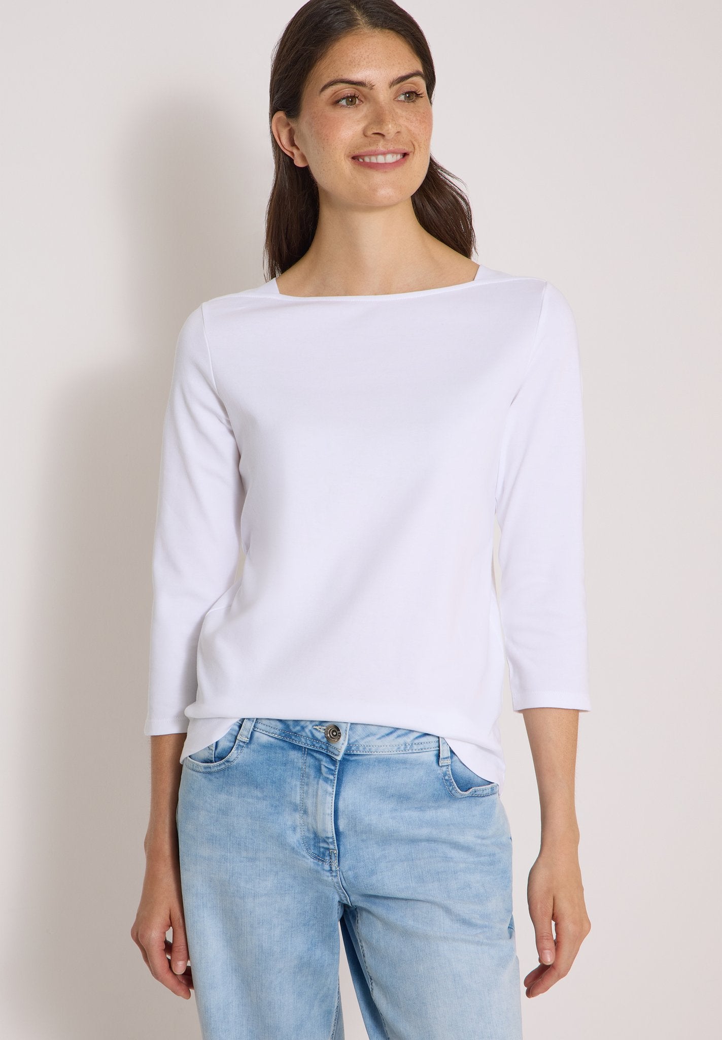 Cecil Damen T-Shirts White