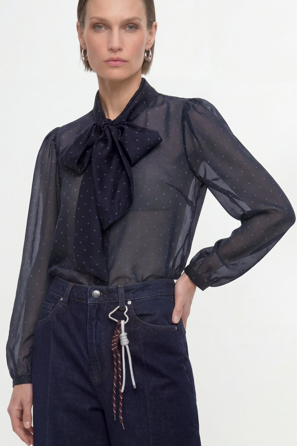 Rich & Royal Damen Blusen Midnight Blue