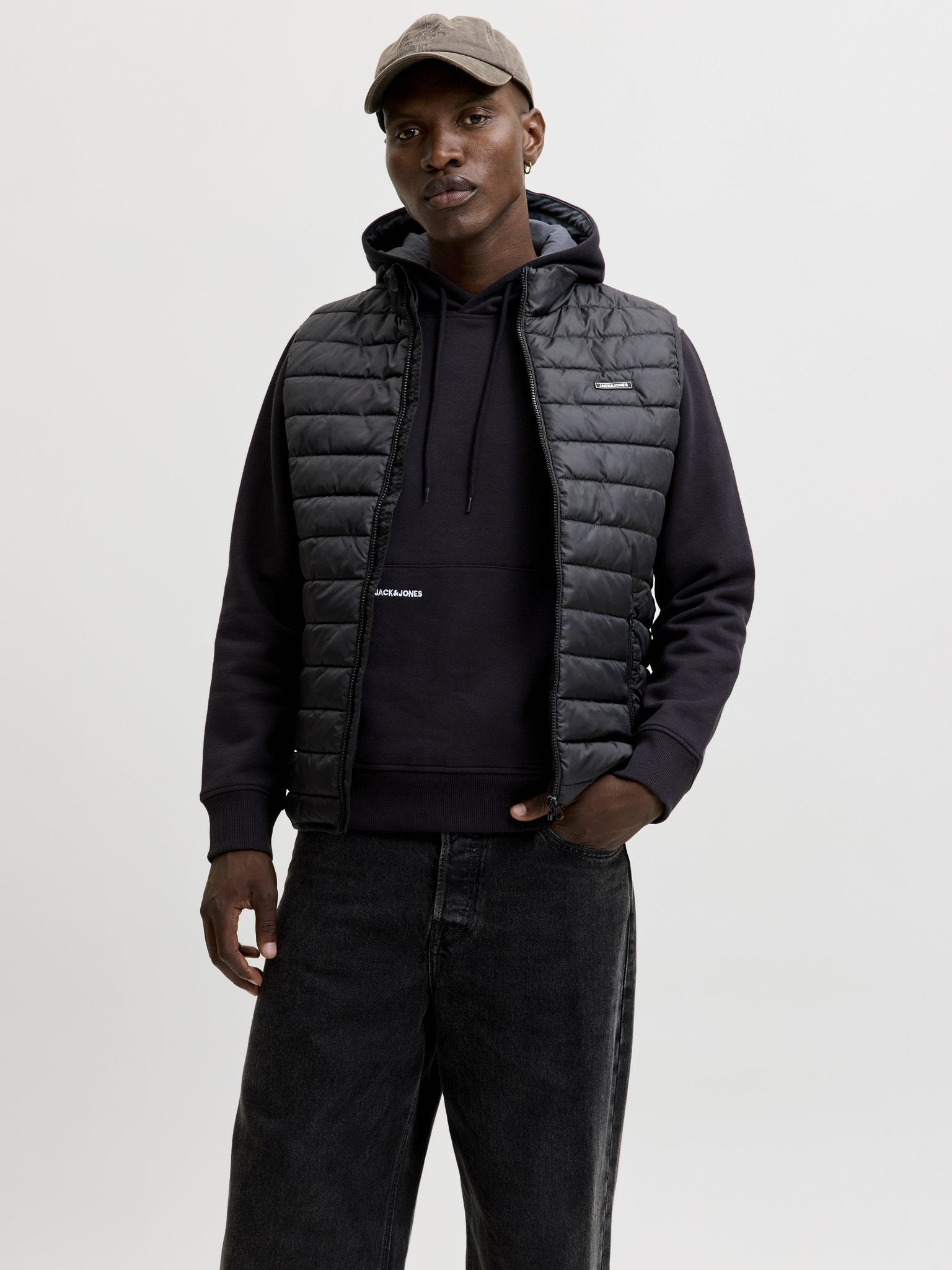 Jack & Jones Herren Westen Black