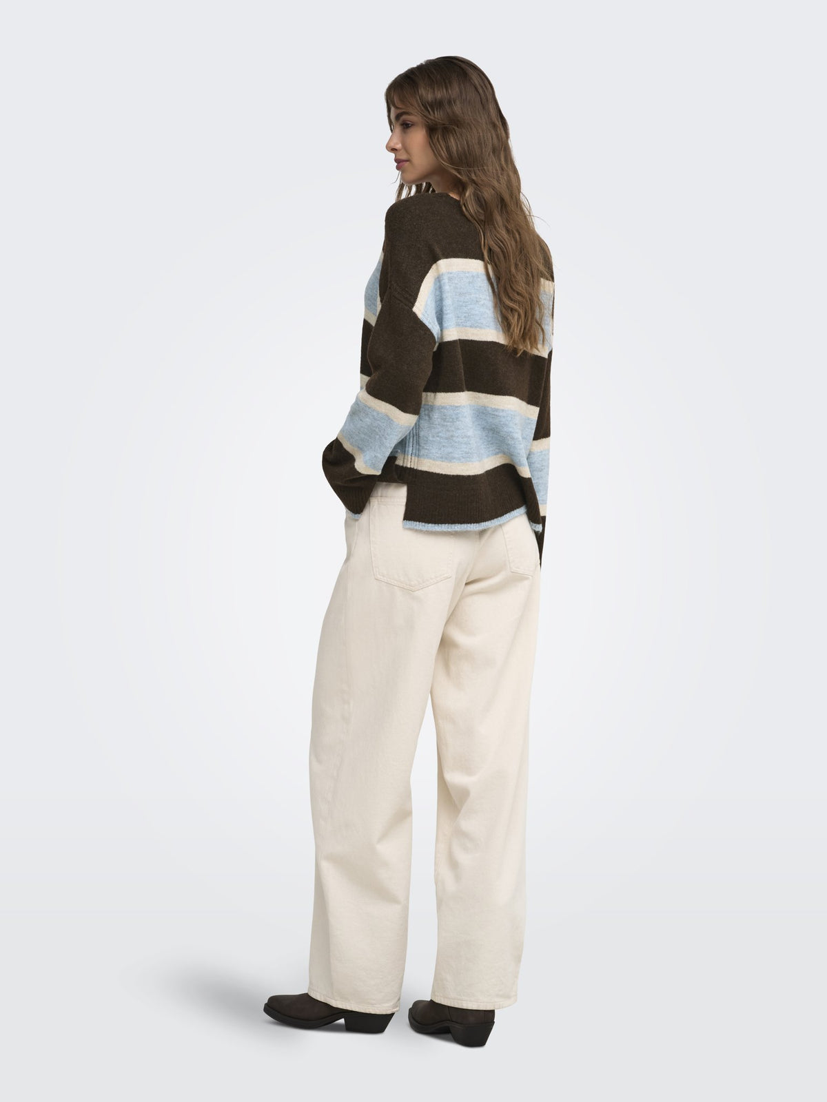 Only Damen Pullover Demitasse/Birch