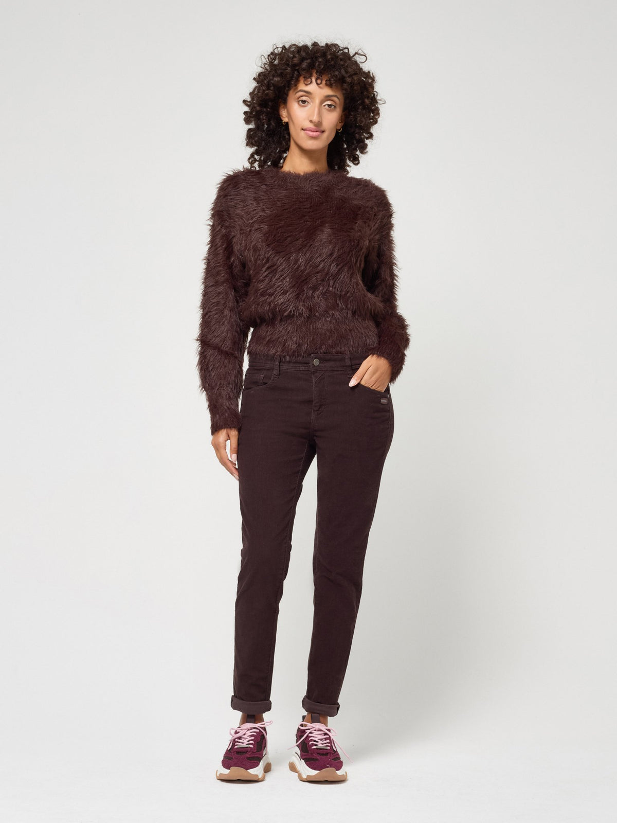 Gang Damen Hosen Coffee Bea