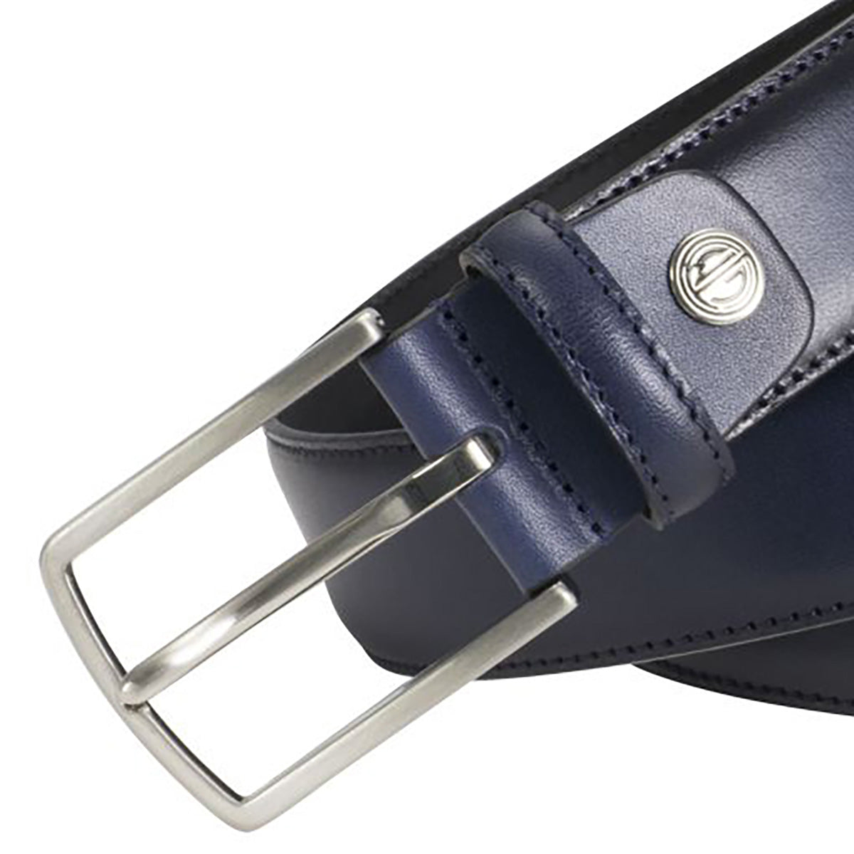LINDENMANN Herren Gürtel Marine