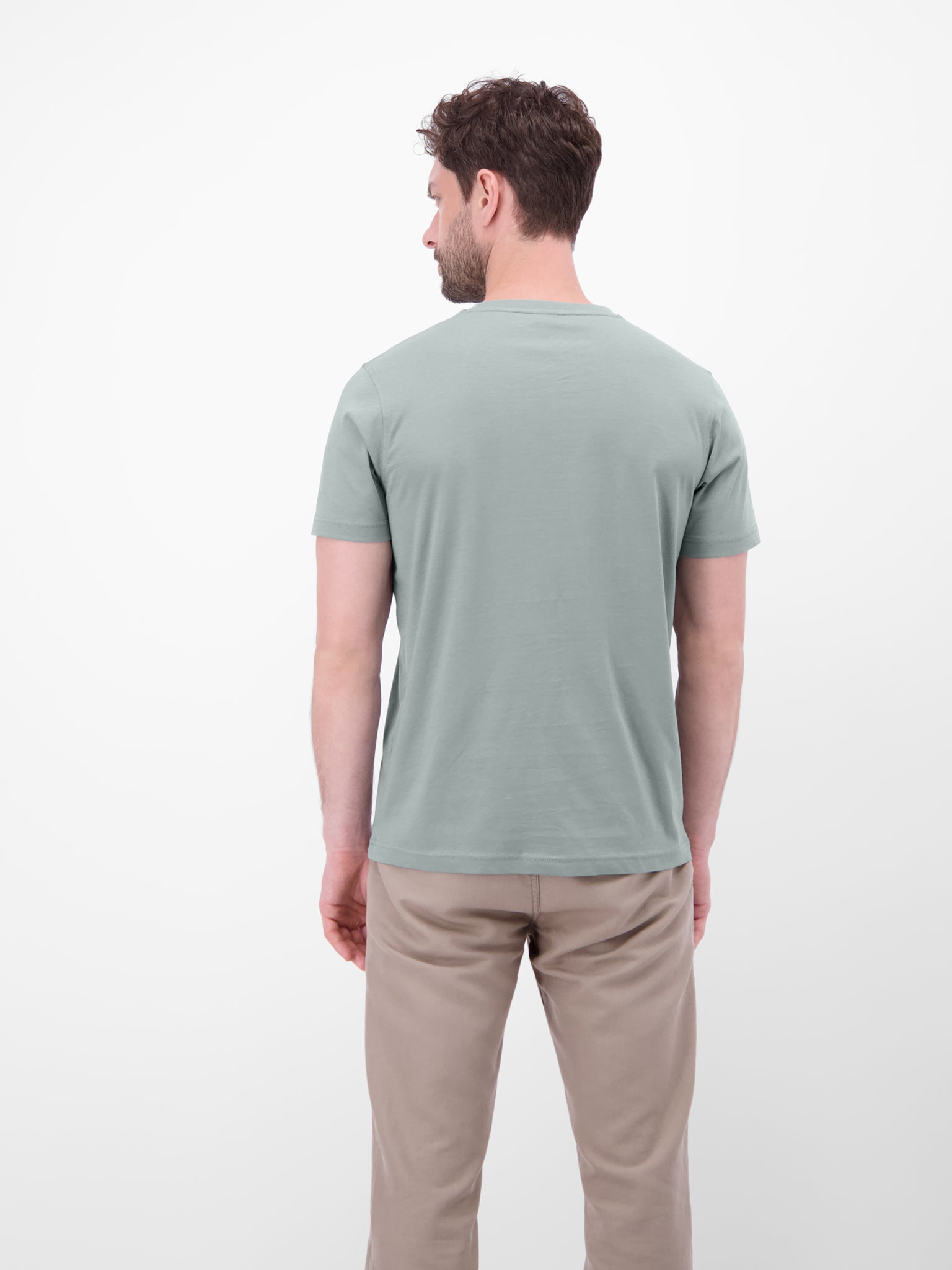 Lerros Herren T-Shirts kurz Storm Grey