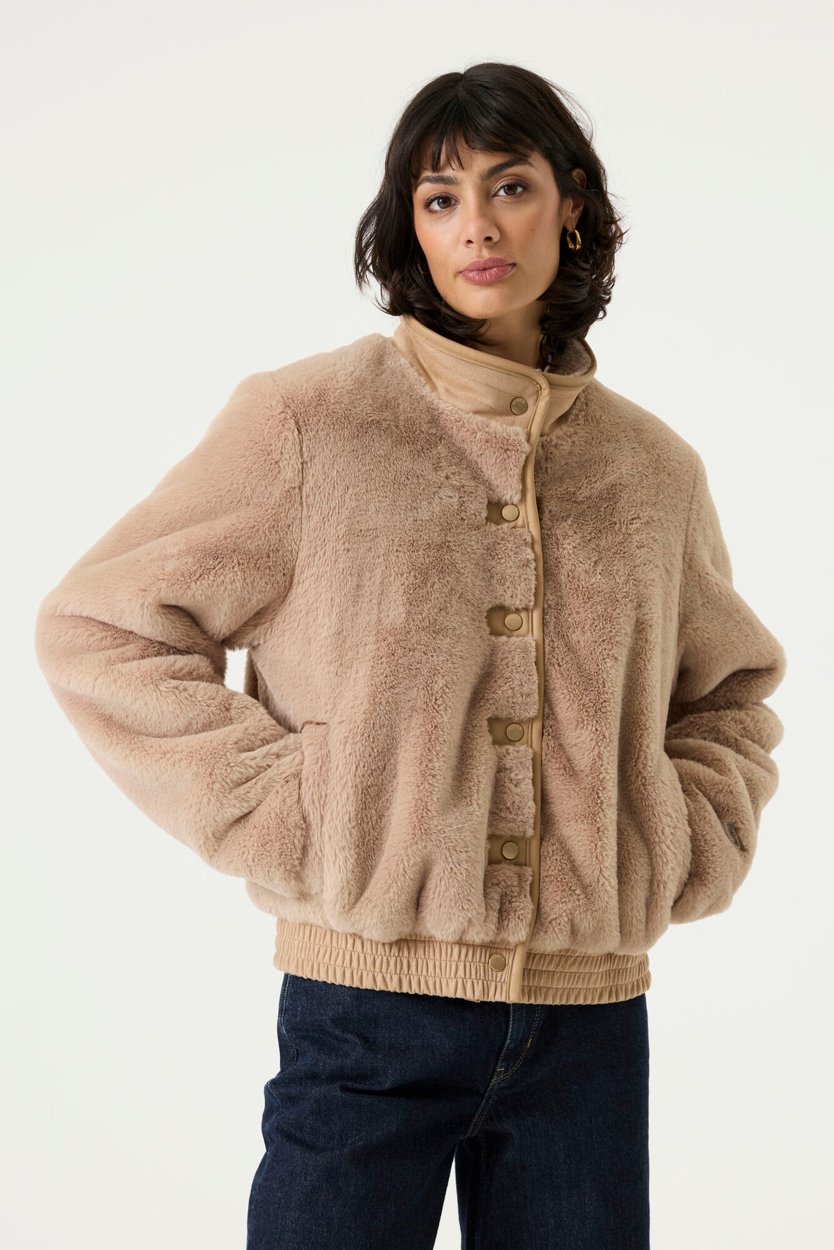 Garcia Damen Jacken Light Camel