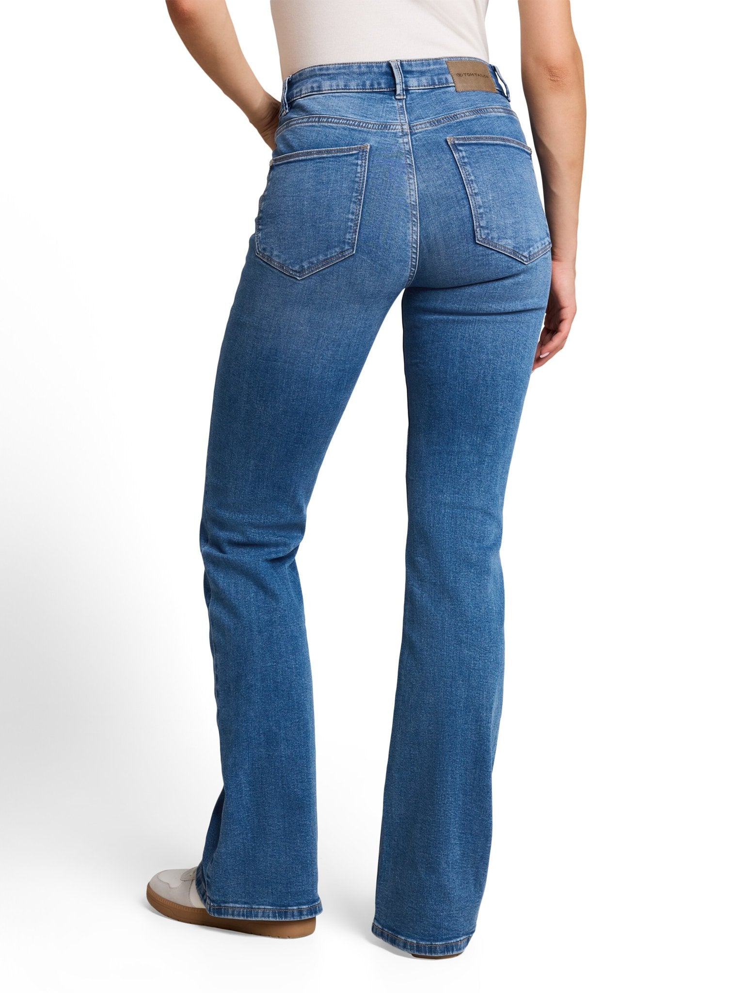 Tom Tailor Damen Jeans Clean Mid Stone