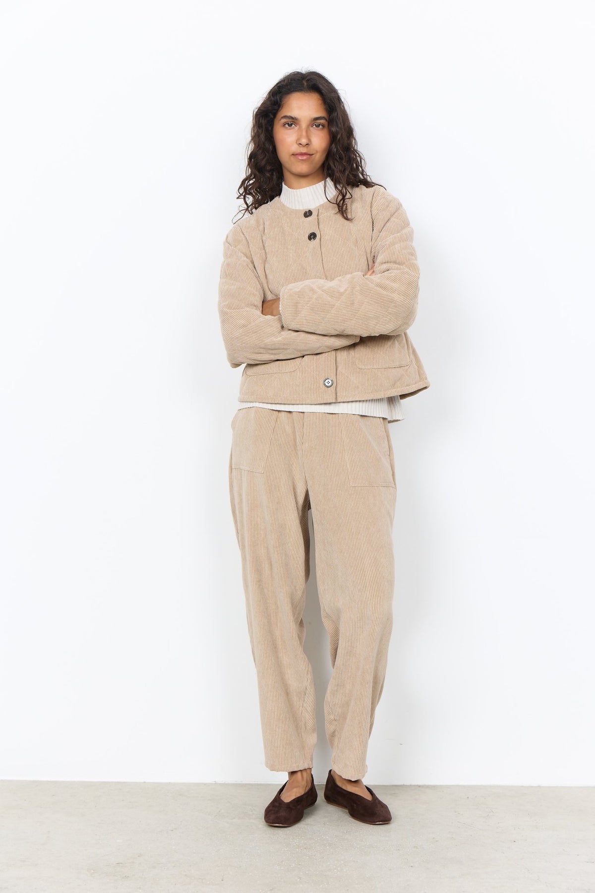Soya Concept Damen Jacken Camel