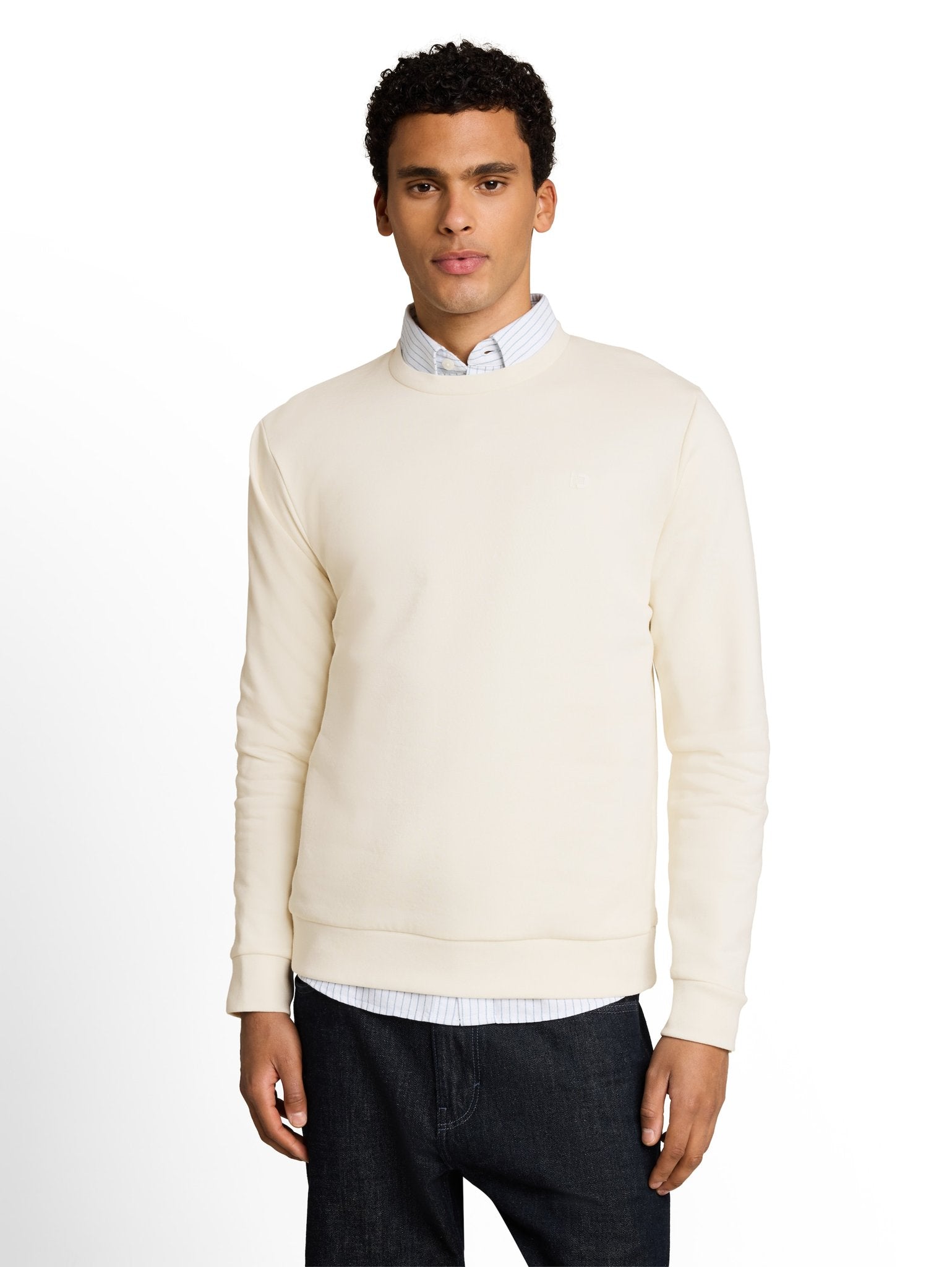 Tom Tailor denim Herren Sweatshirts Gardenia White