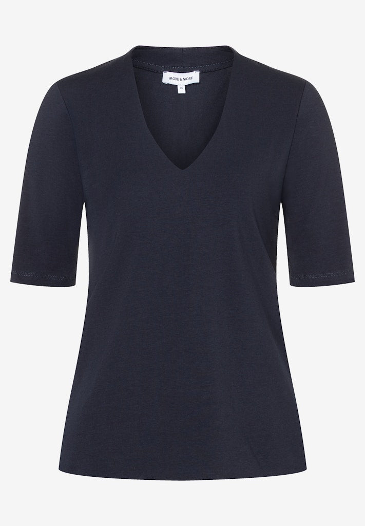 More & More Damen T-Shirts Marine