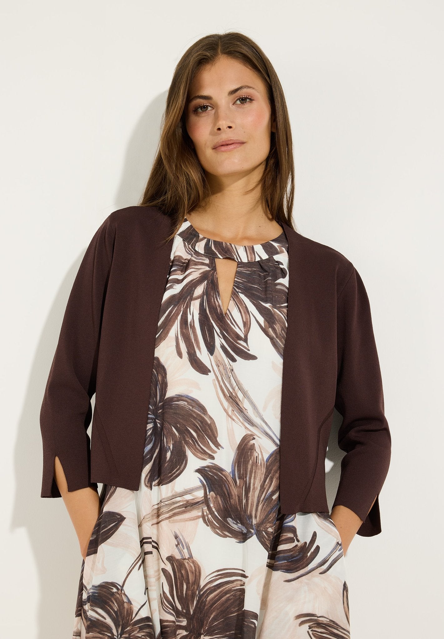 More & More Damen Strickjacken  Cool Choco