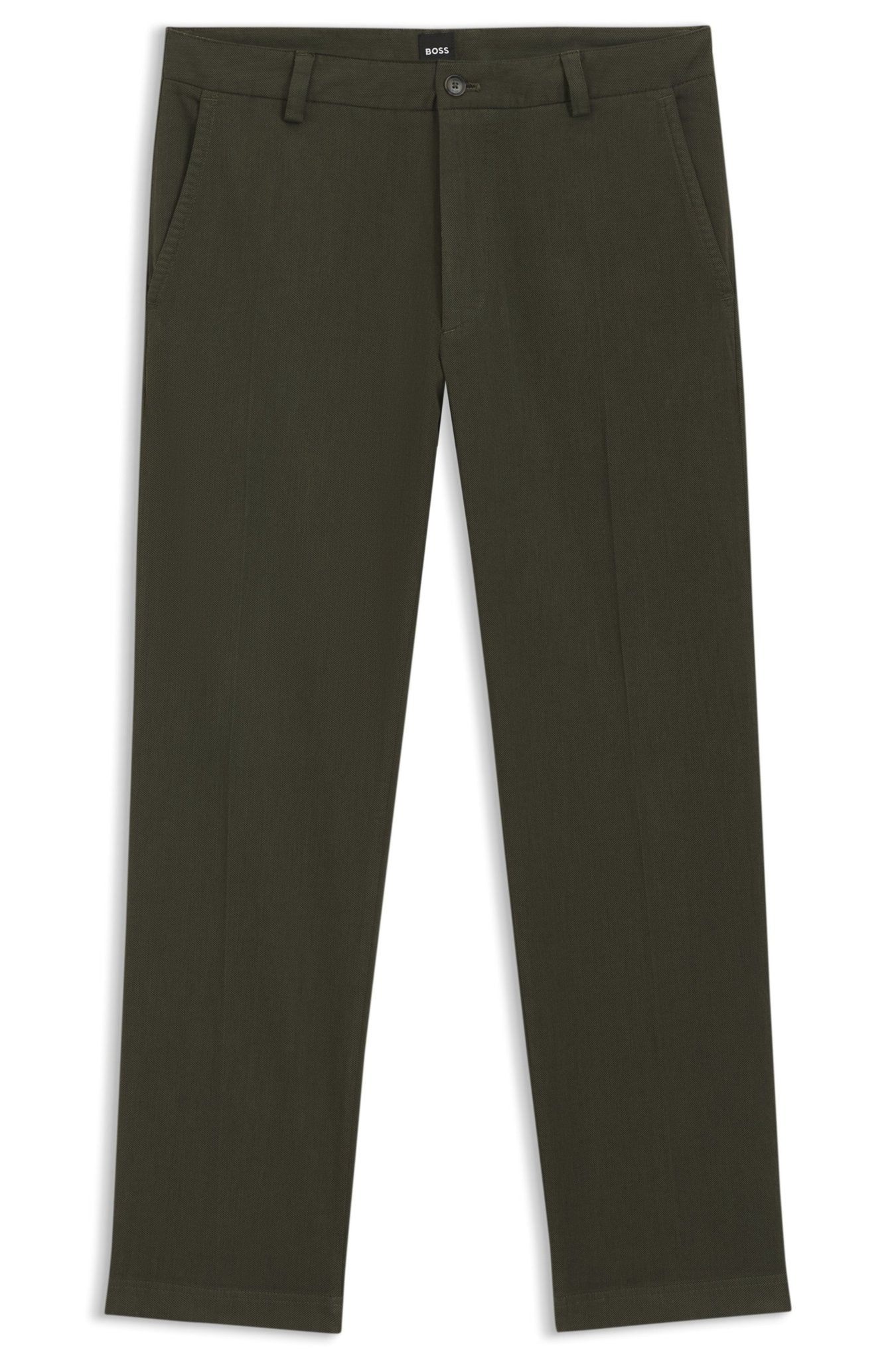 Boss Herren Hosen Open Green
