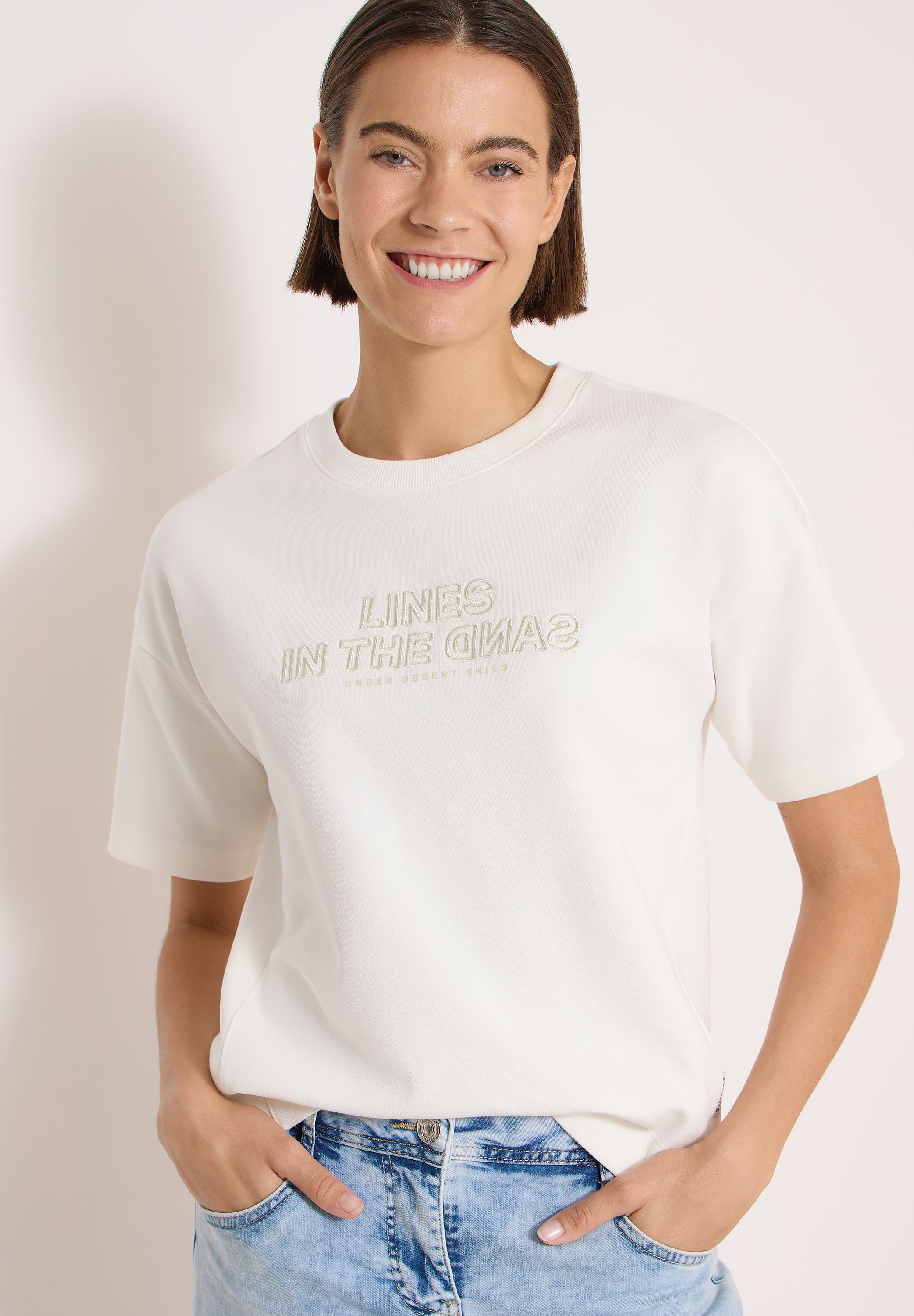 Cecil Damen Pullover  Vanilla W