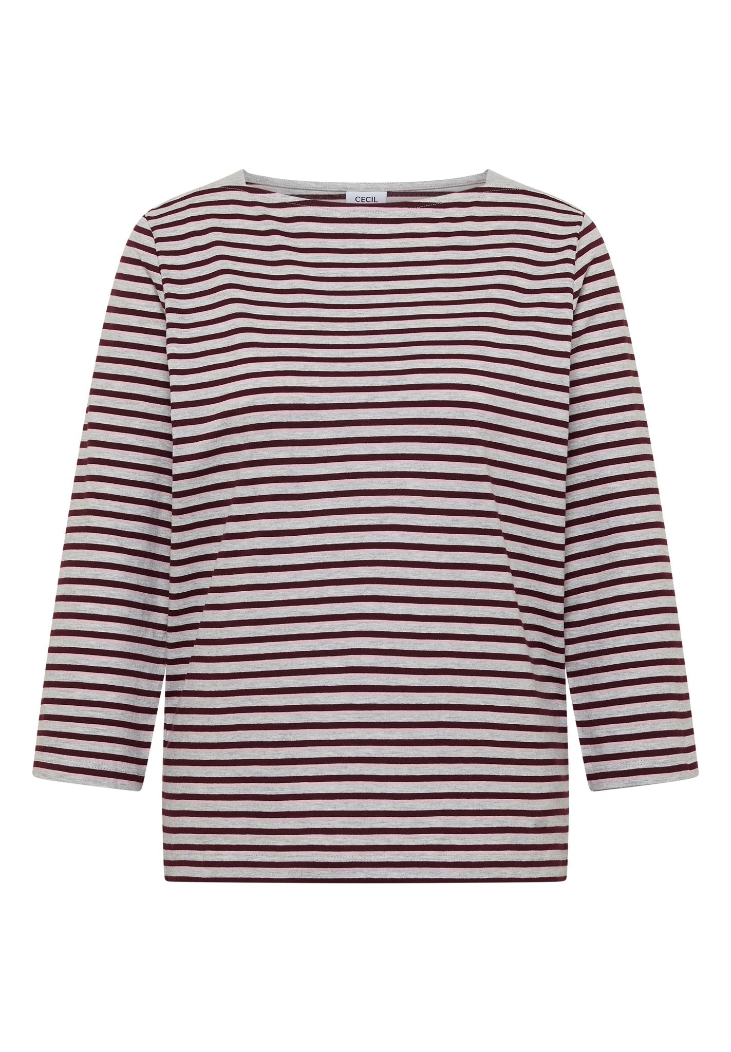 Cecil Damen T-Shirts  Light Gre
