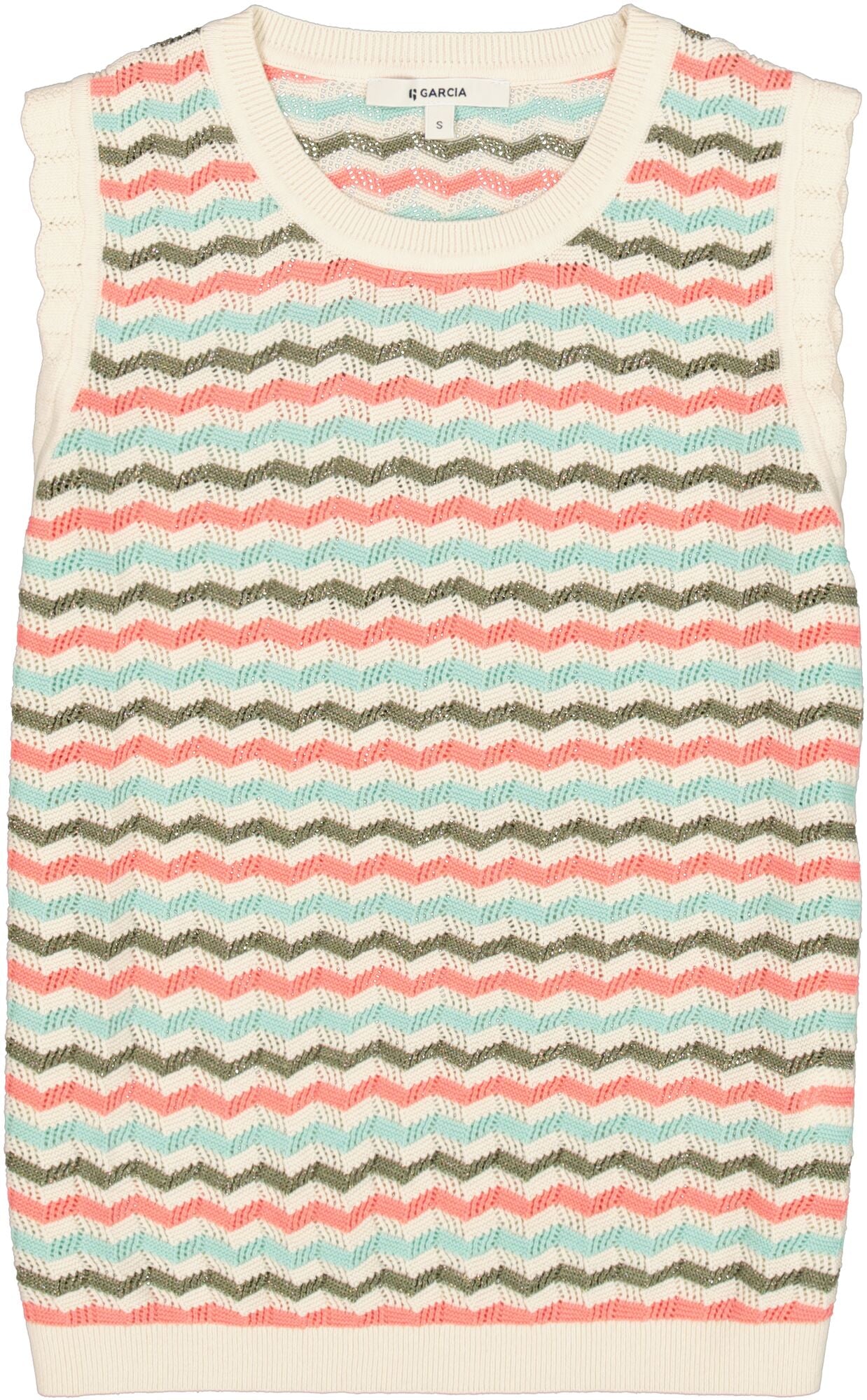 Garcia Damen T-Shirts Whitecap