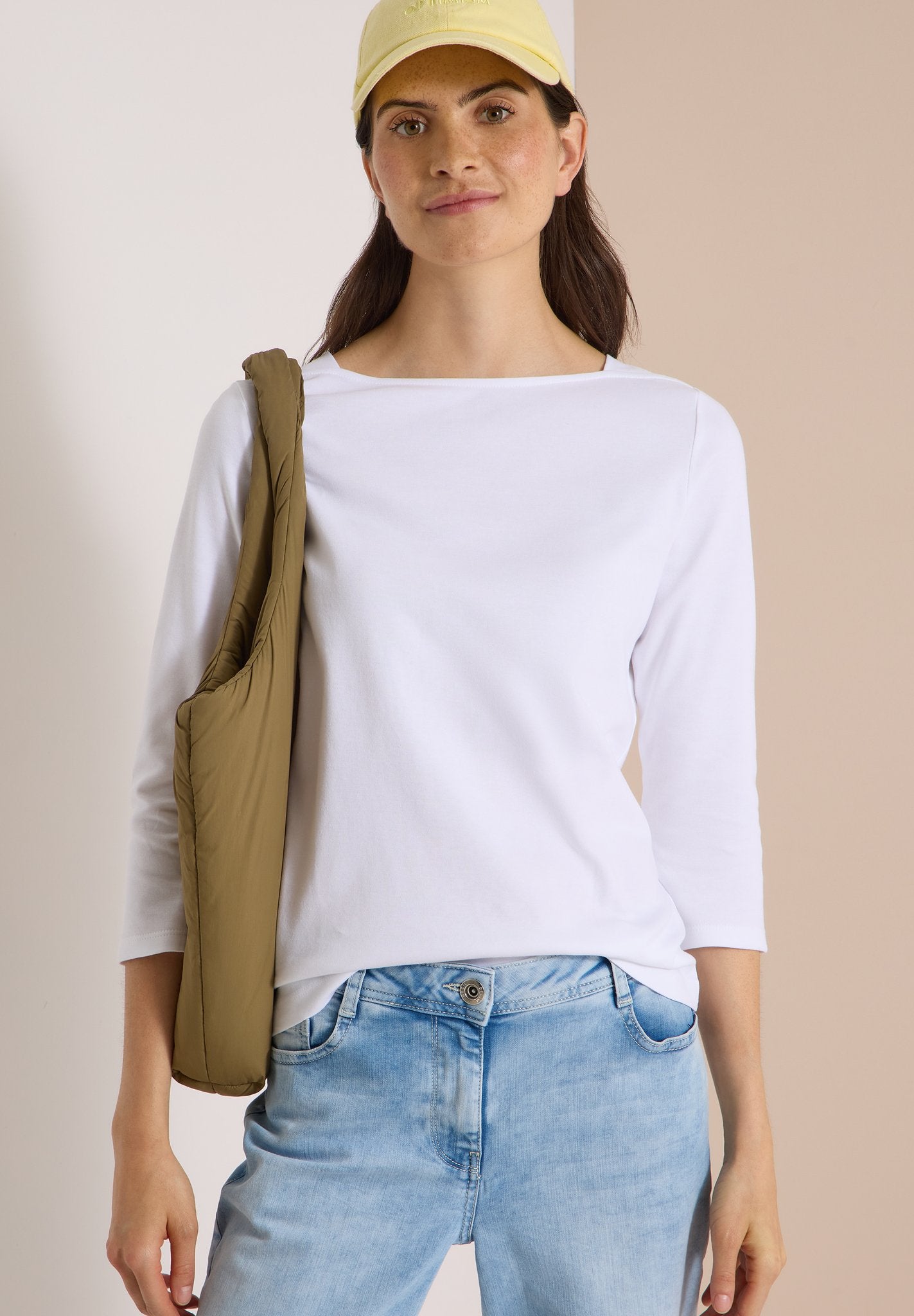 Cecil Damen T-Shirts White