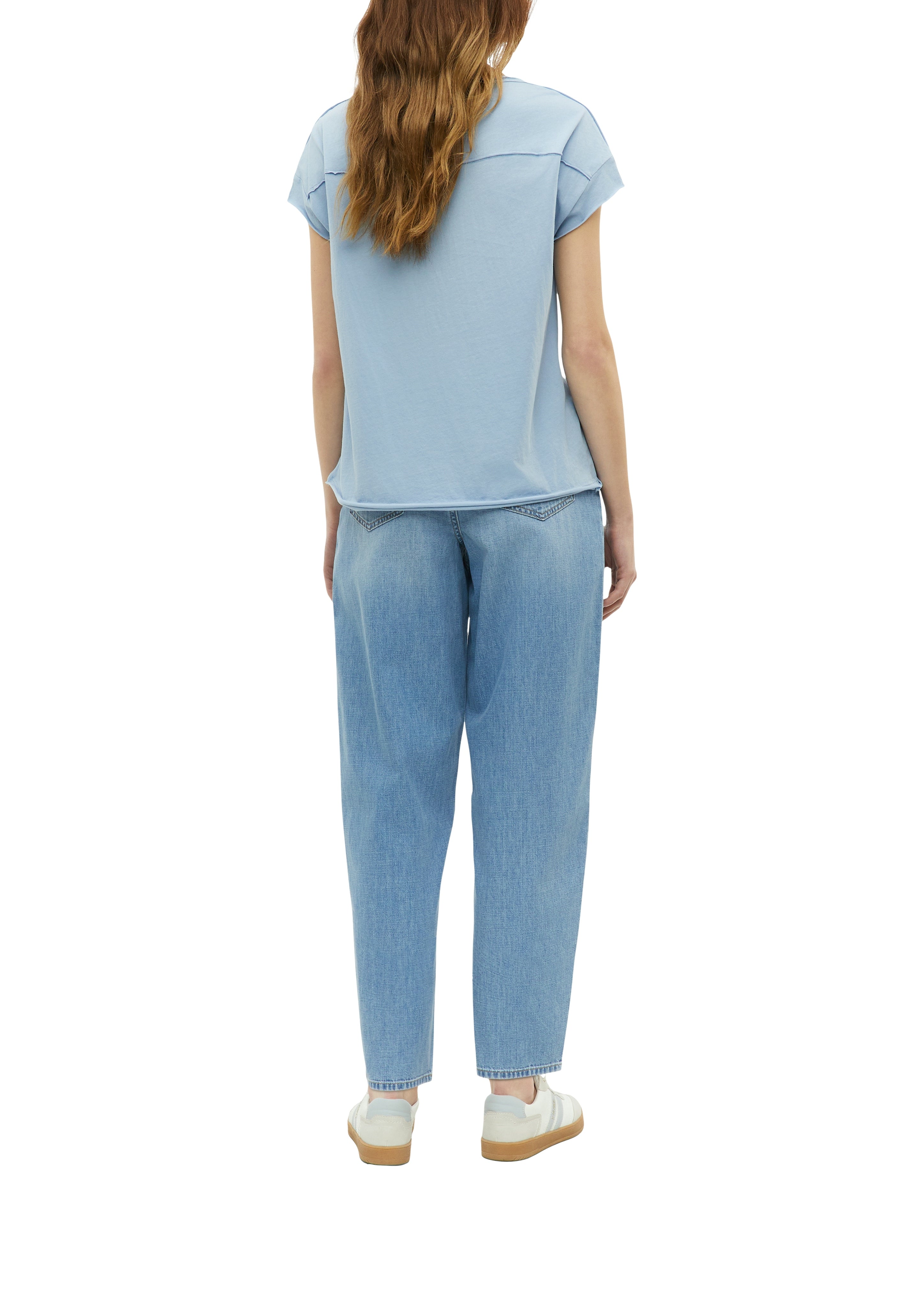 S. Oliver red Damen T-Shirts Blue