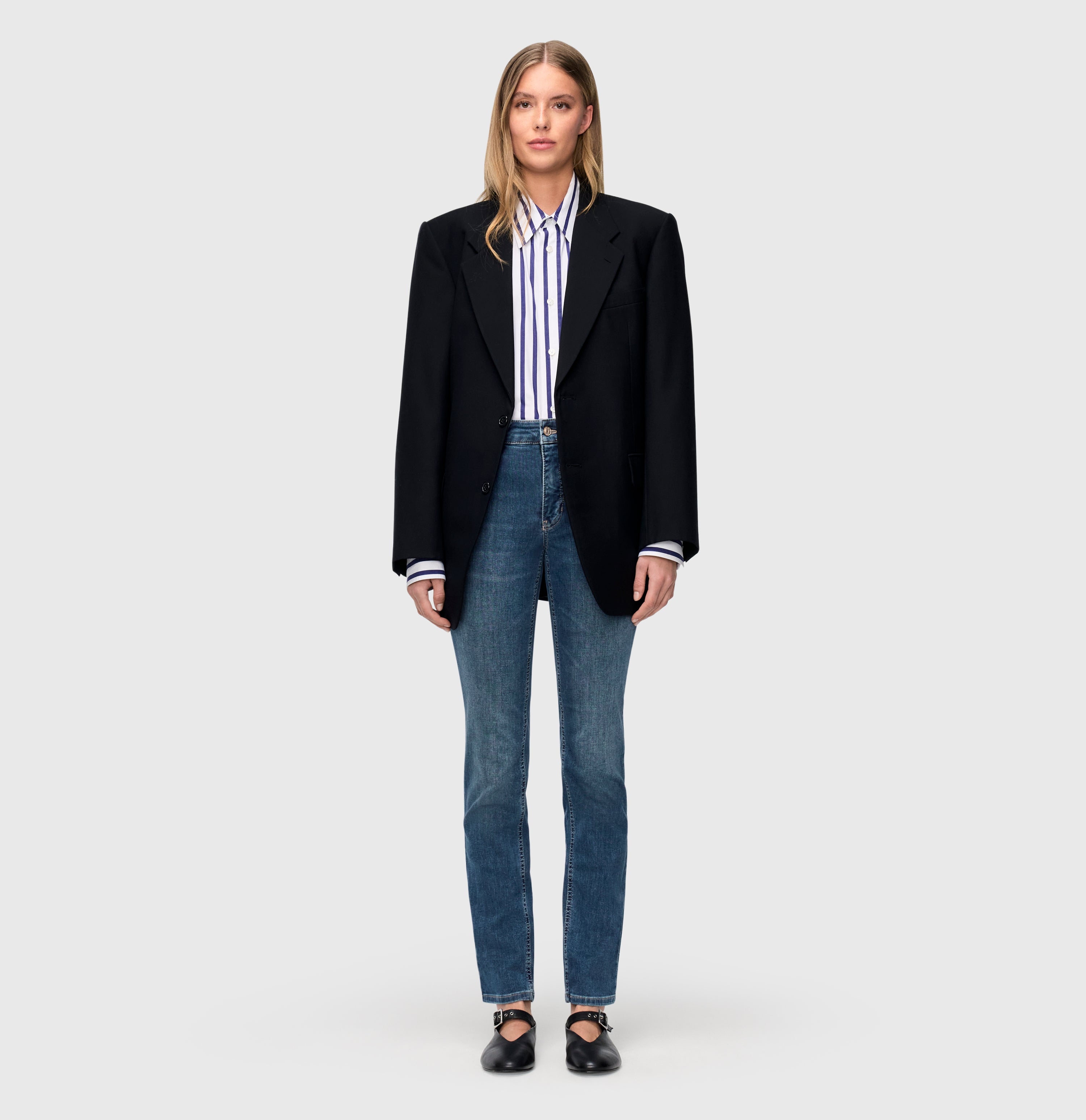 Mac Damen Jeans Simple Wash