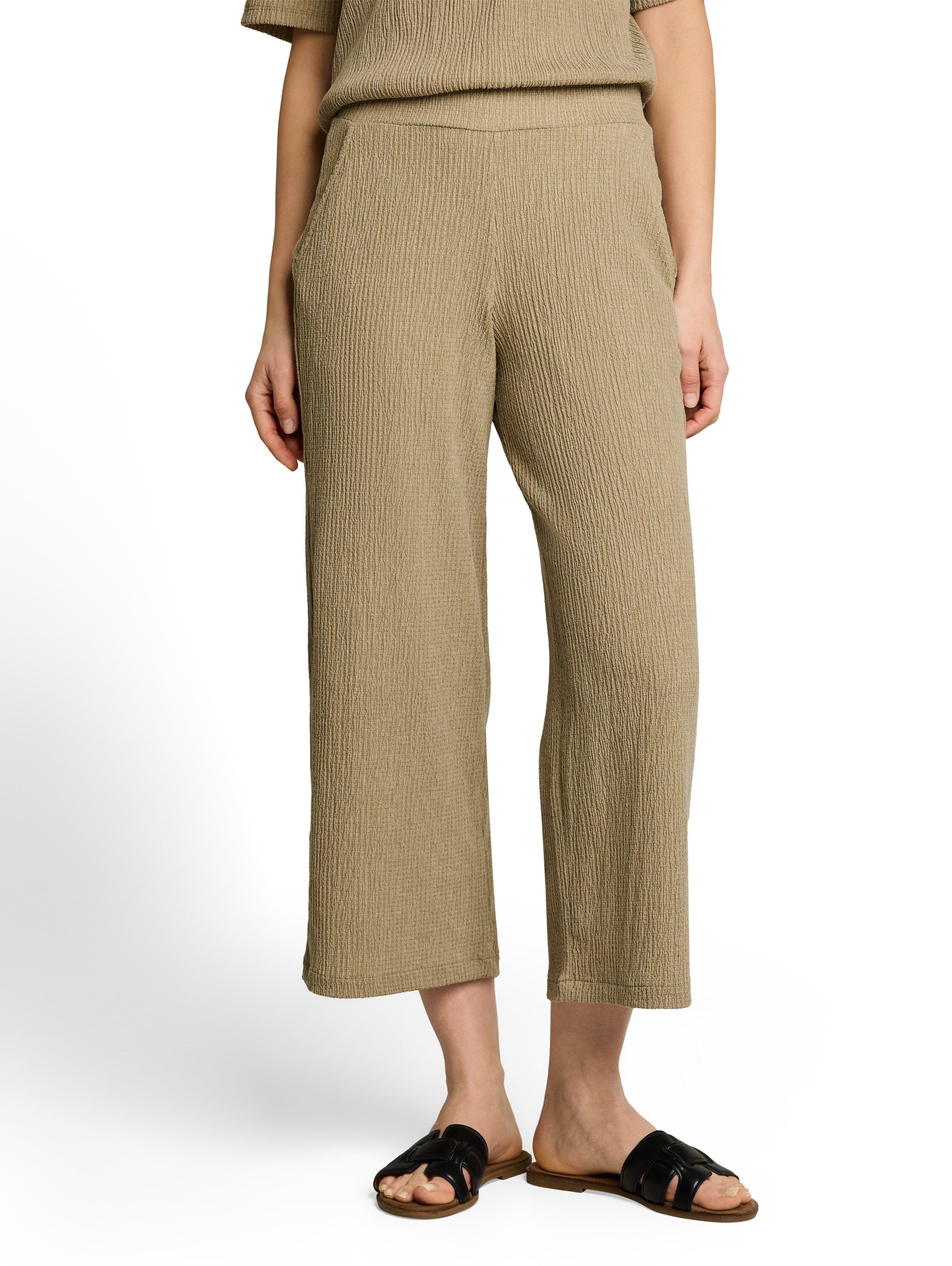 Tom Tailor Damen Hosen Olive White Str