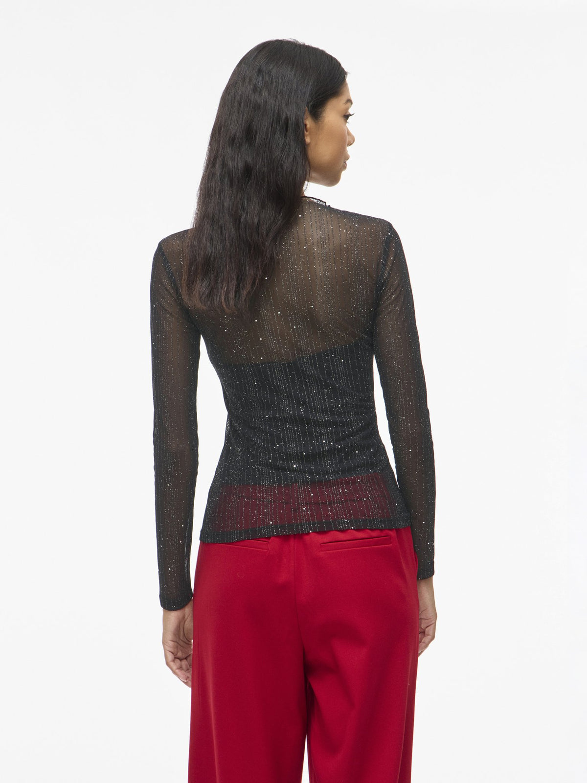 Vila Damen Tops Black Beauty