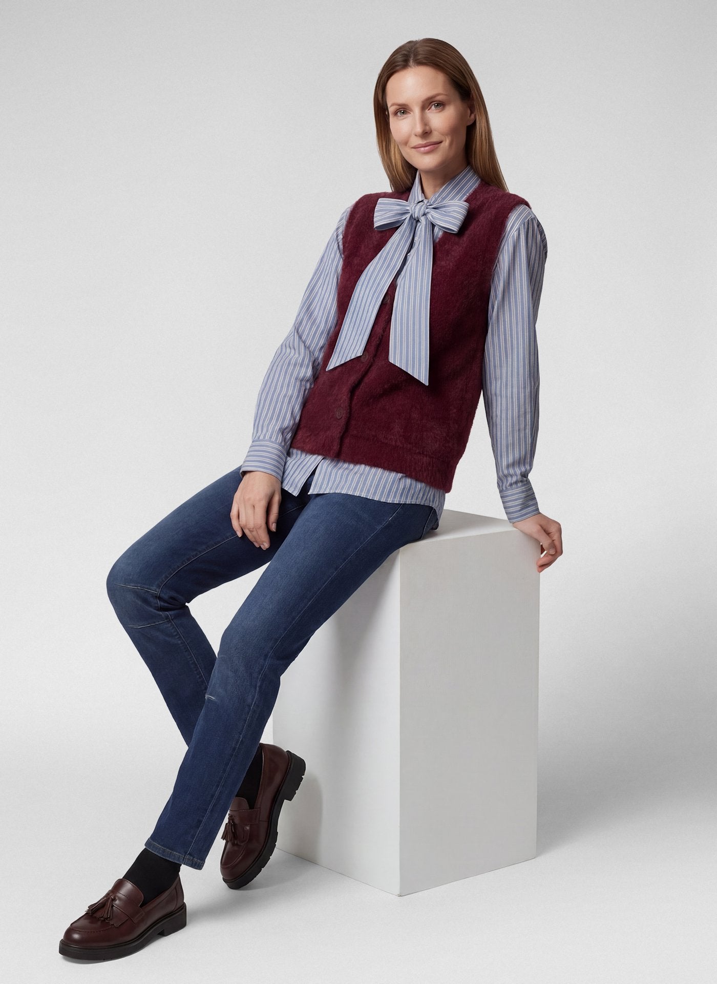 Rabe Damen Pullover Merlot