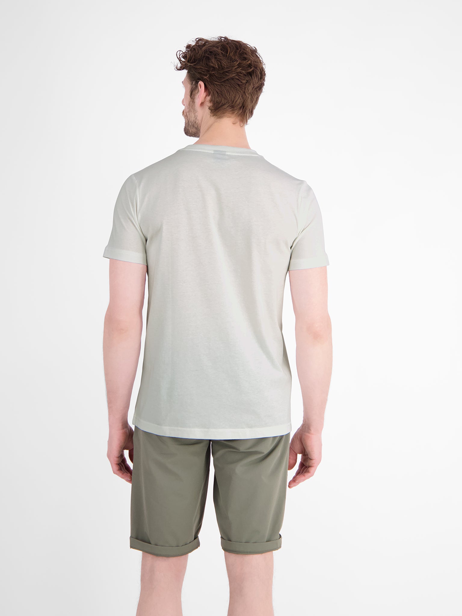Lerros Herren T-Shirts kurz Broken White