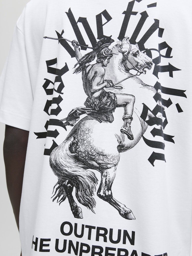 Jack & Jones Herren T-Shirts kurz White