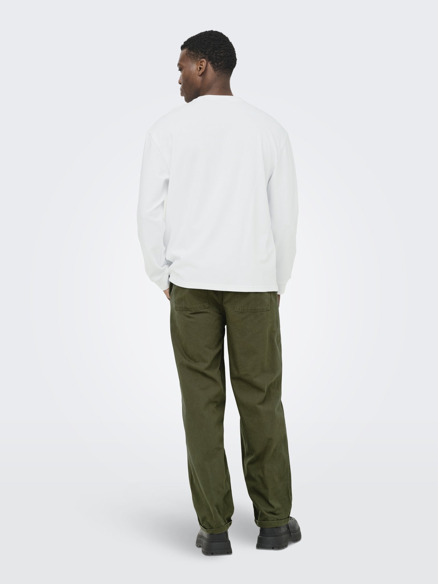 Only & Sons Herren T-Shirts kurz White