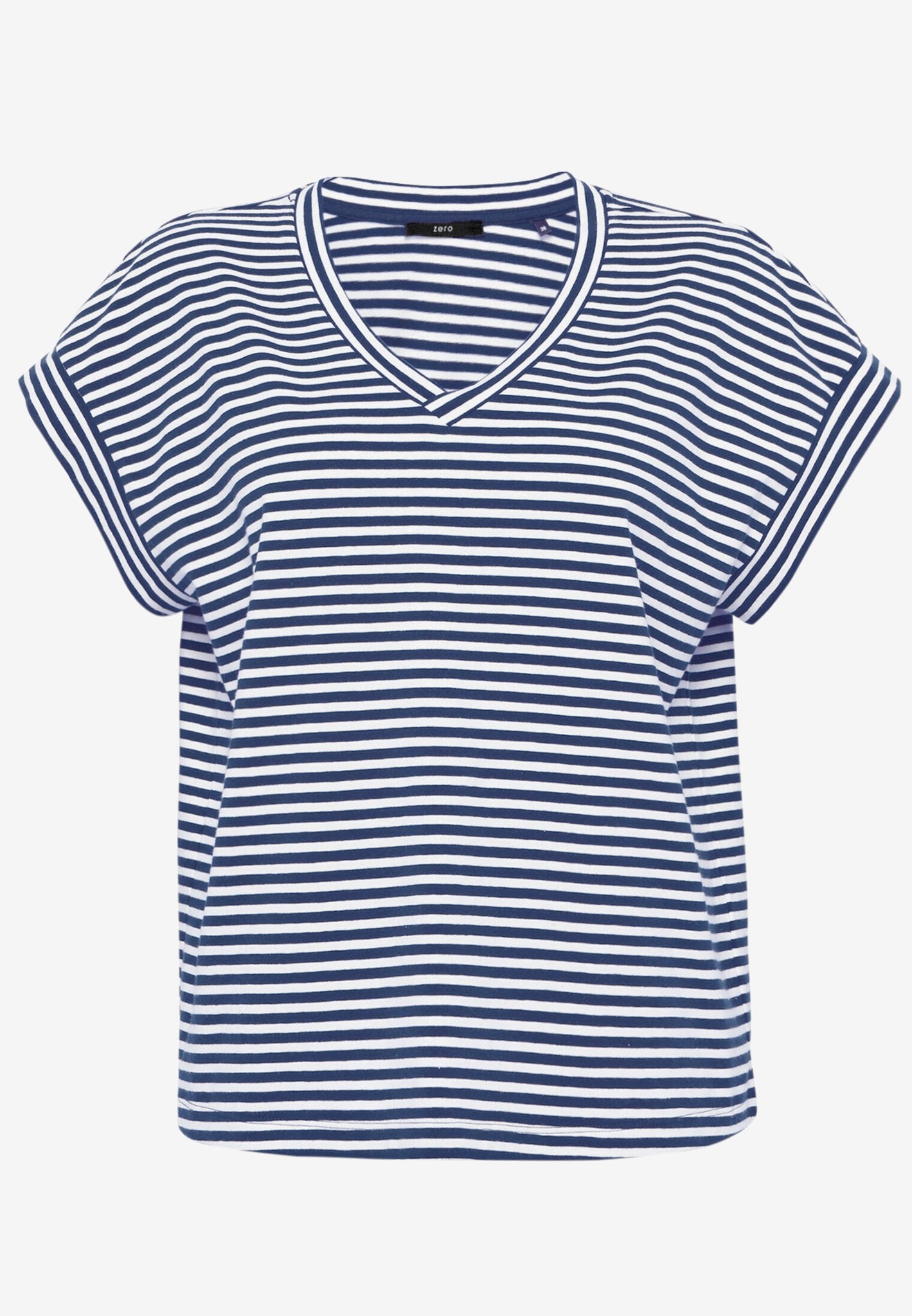 Zero Damen T-Shirts Blue/White