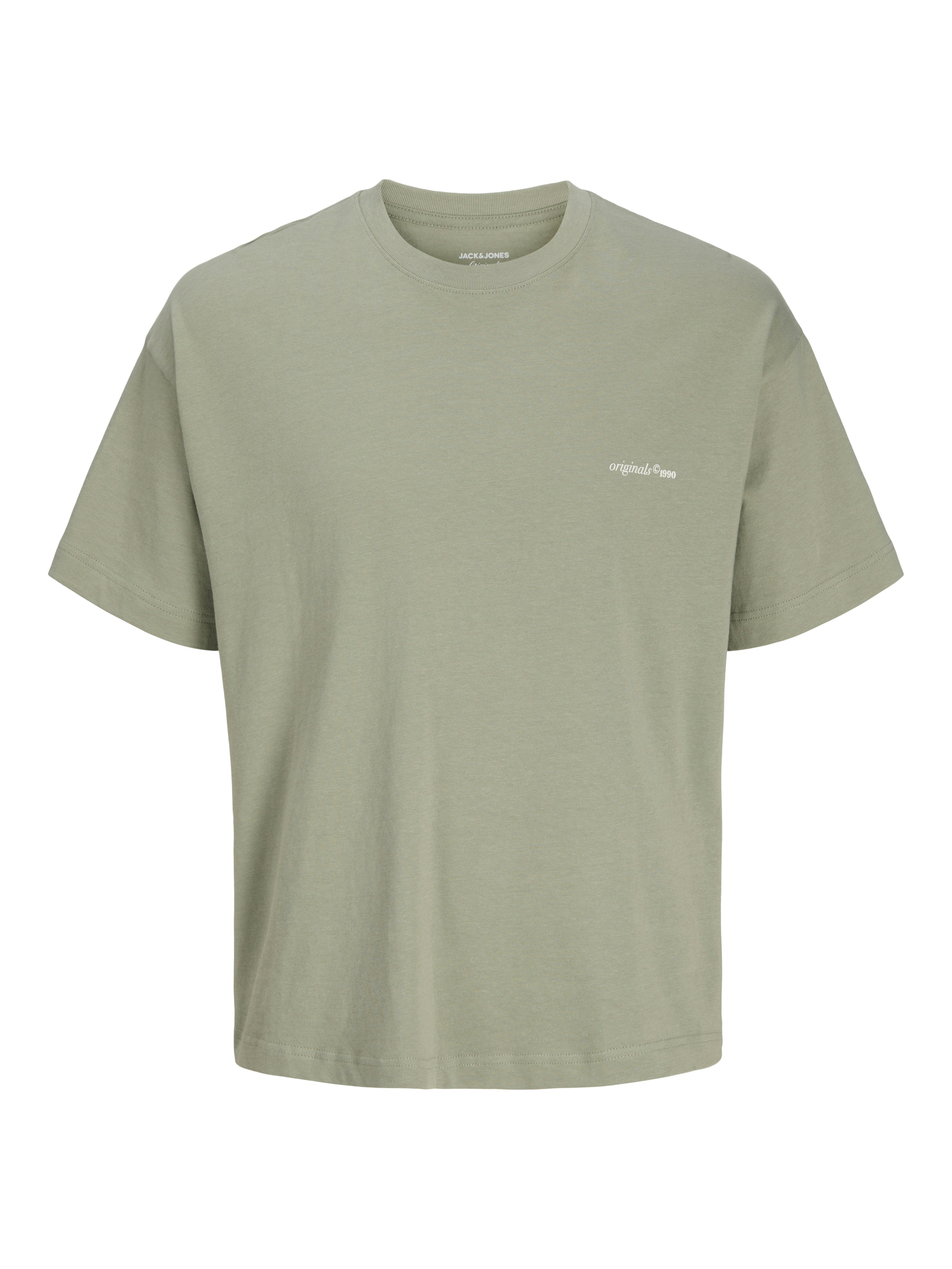 Jack & Jones Herren T-Shirts kurz Seagrass