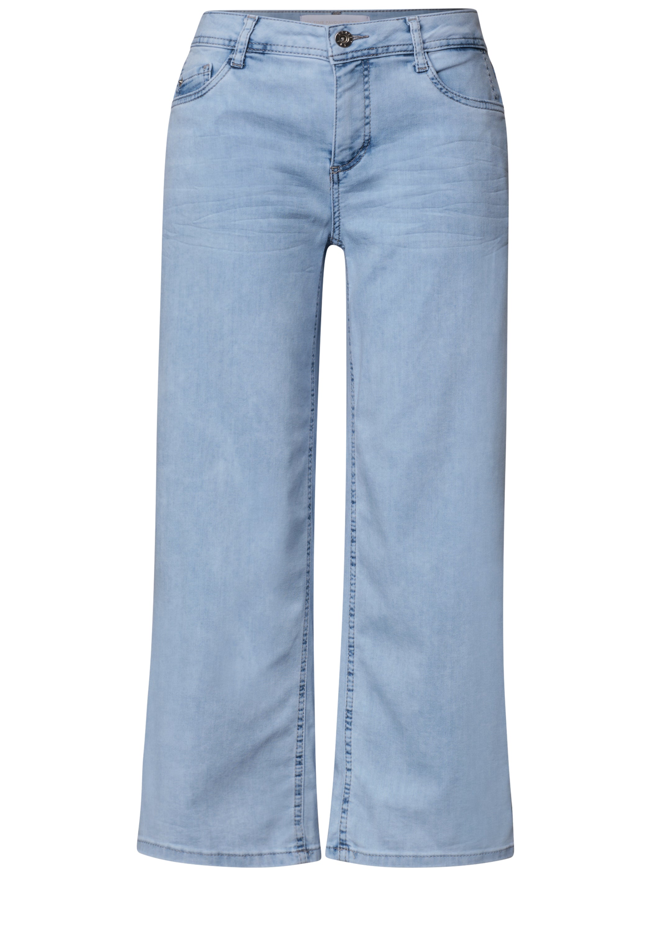 Street One Damen Hosen  Ultra Ble
