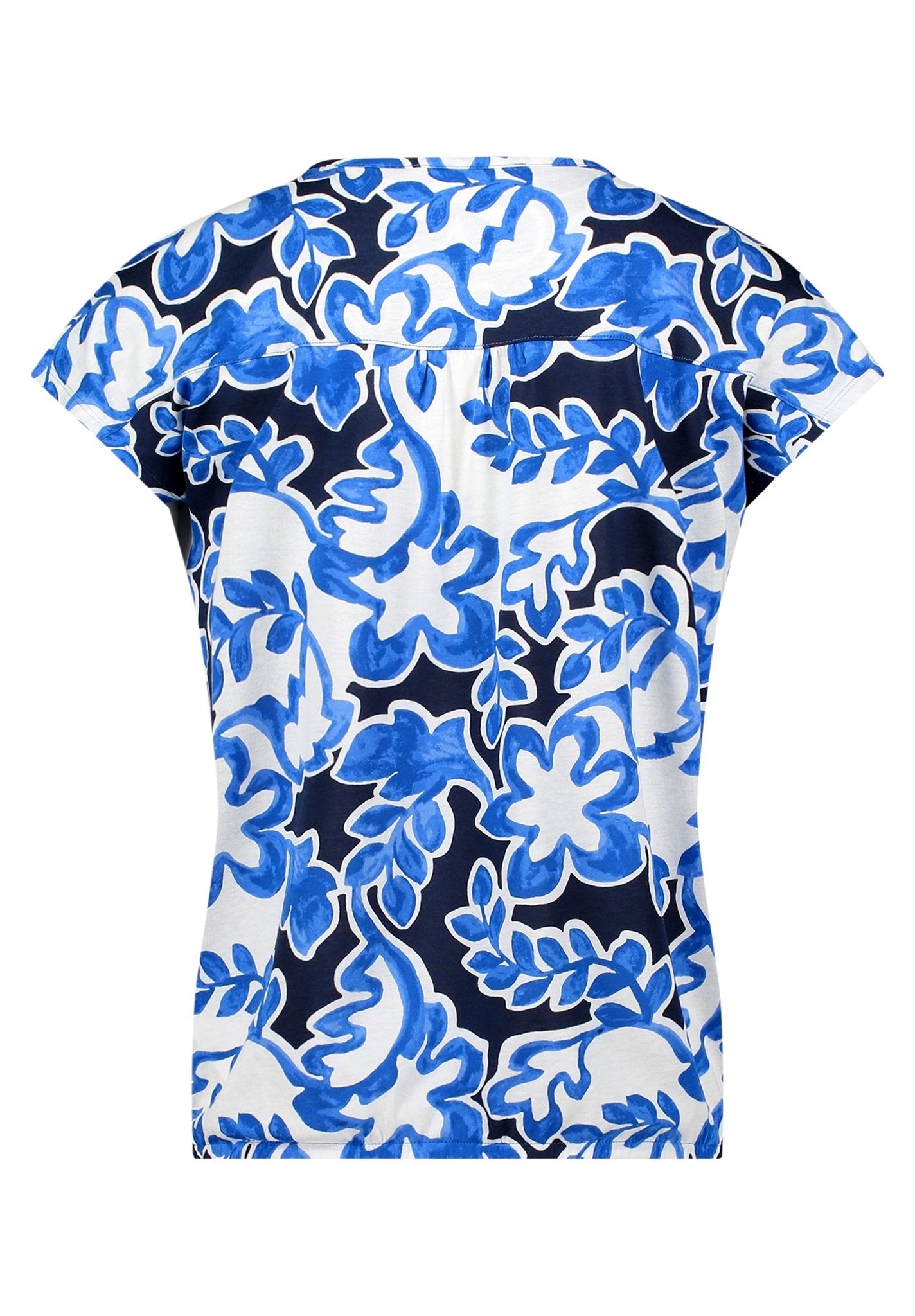Betty & Co Damen T-Shirts Cream/Dark Blue