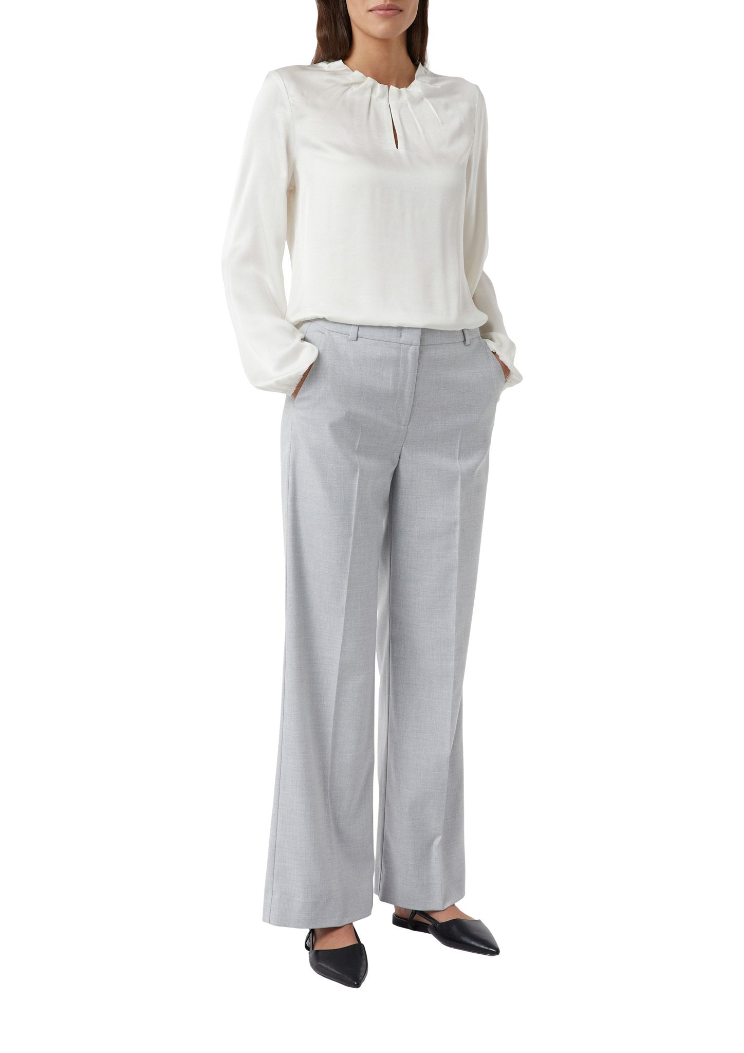 Comma Damen Blusen  White