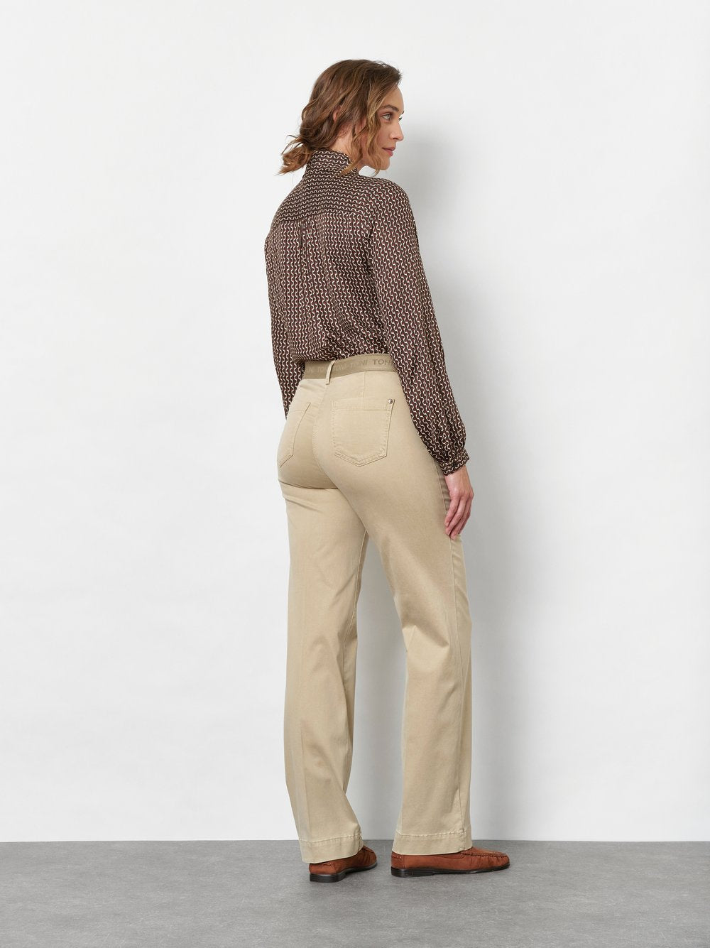 Toni Dress Damen Hosen Beige