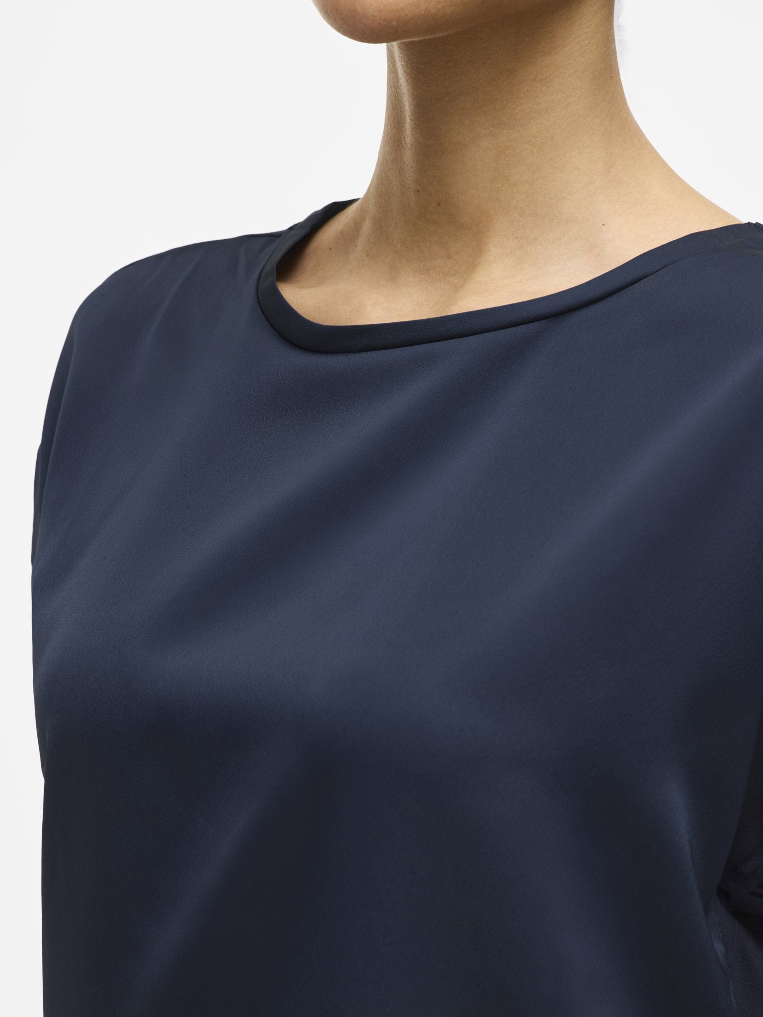 Vila Damen Tops Navy Blazer