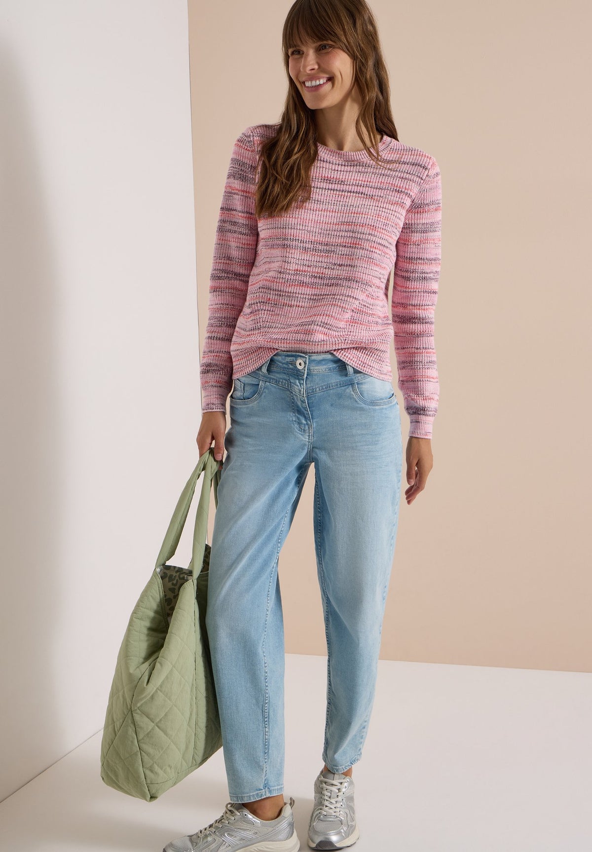 Cecil Damen Pullover Flame Red