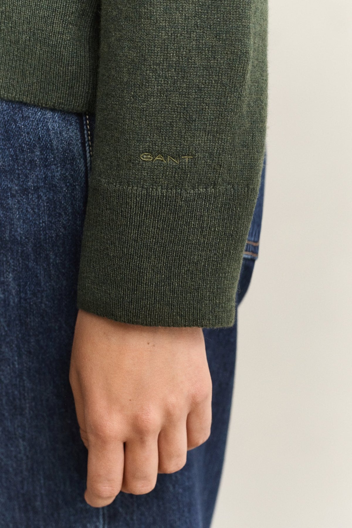 Gant Damen Strickjacken Mossy Green