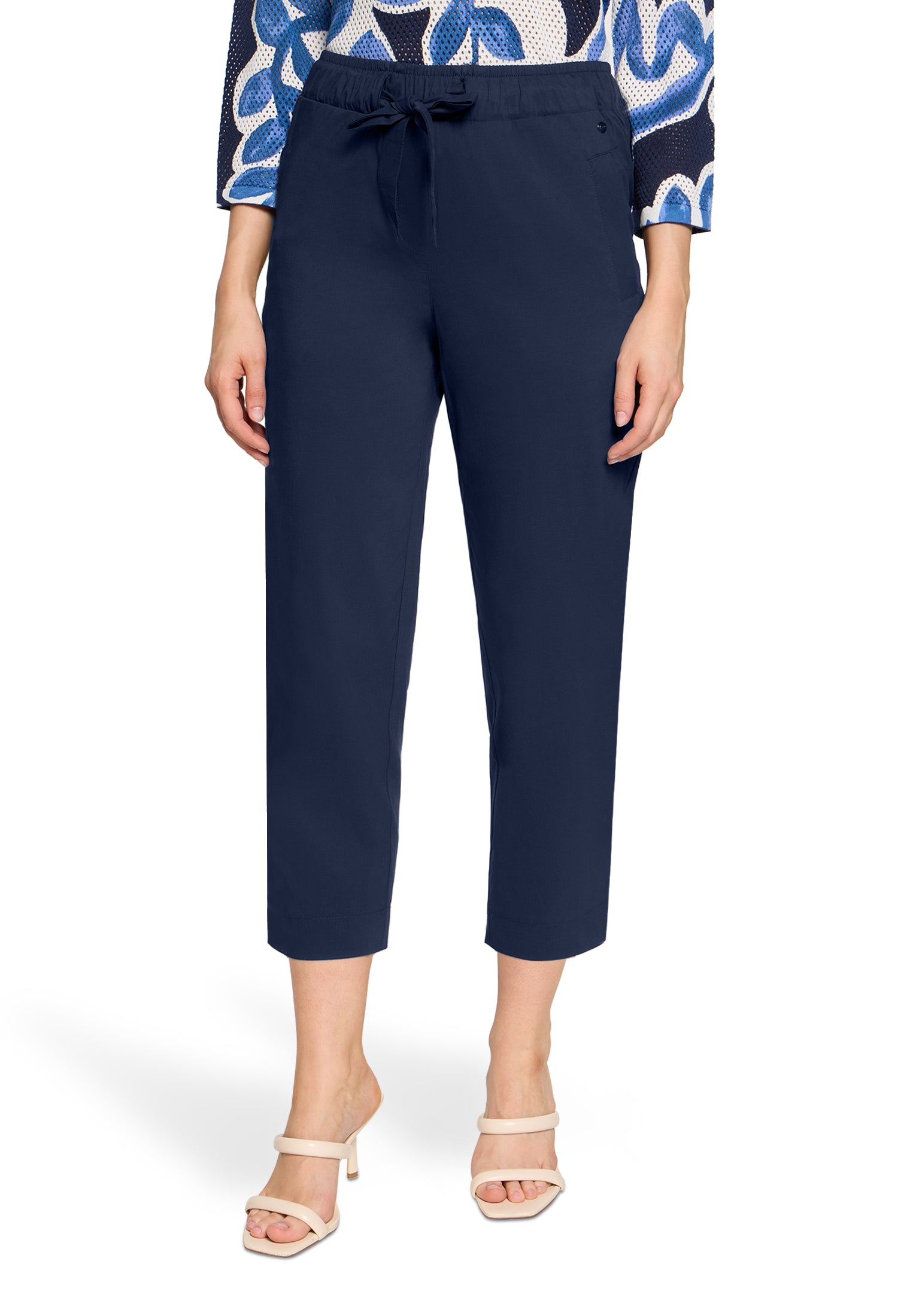Betty & Co Damen Hosen Navy Blue