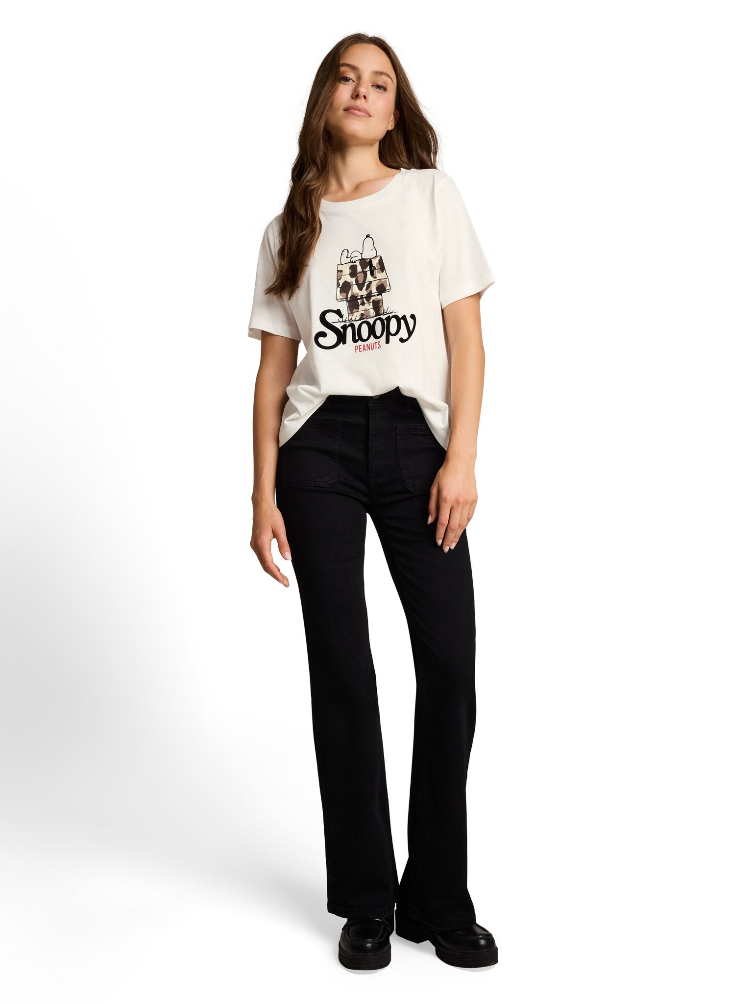 Tom Tailor Damen T-Shirts Off White